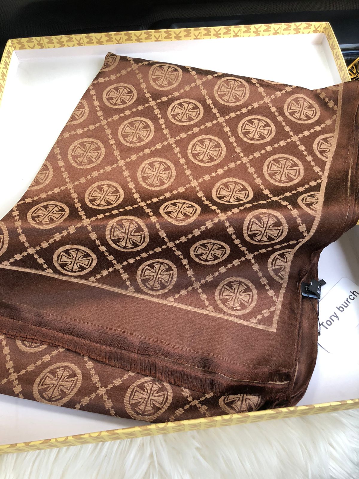 To-ry Burch Silk Shawl for Women