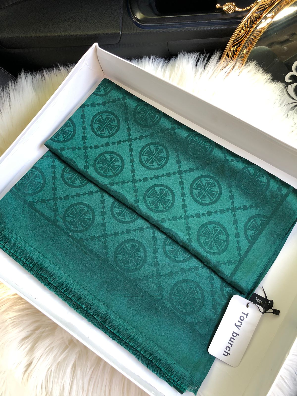 To-ry Burch Silk Shawl for Women