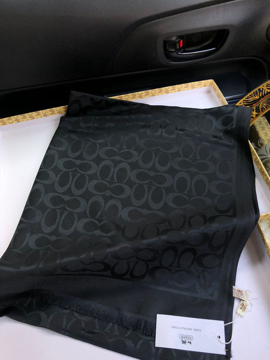 Co-ach Silk Shawl for Women