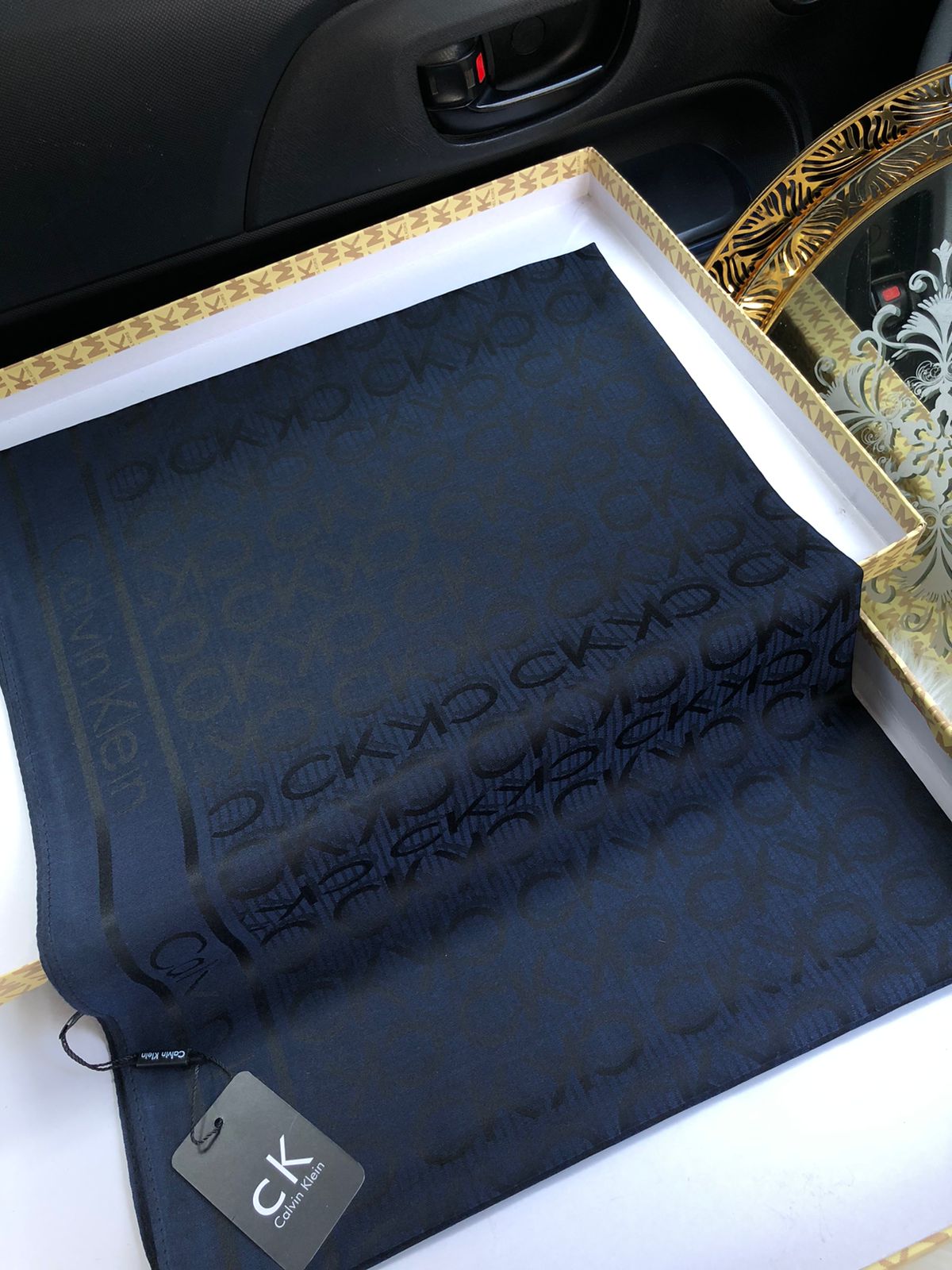 CK Calvin Kle-in Silk Shawl for Women