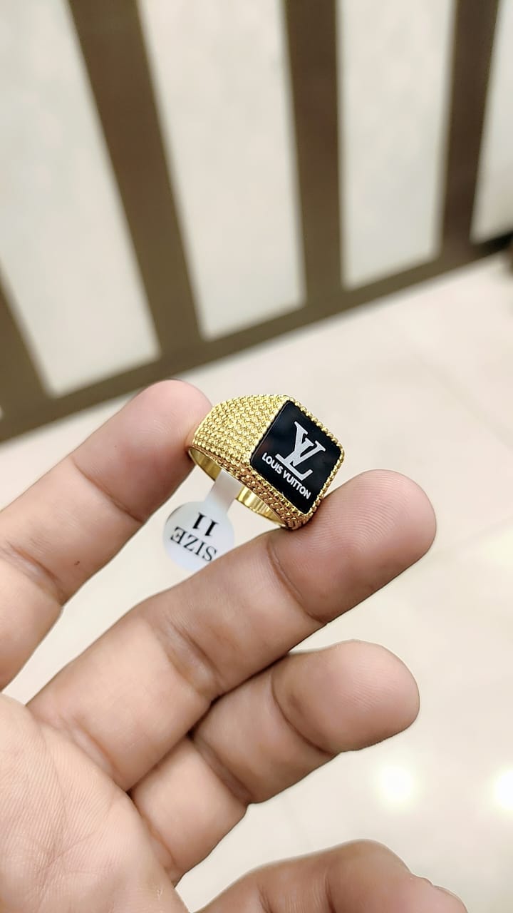 L V Ring for Men
