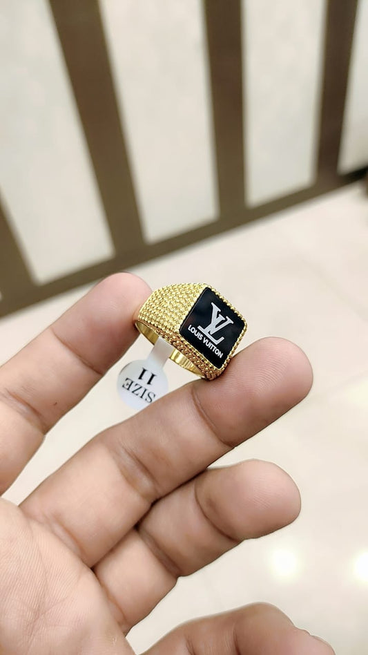 L V Ring for Men