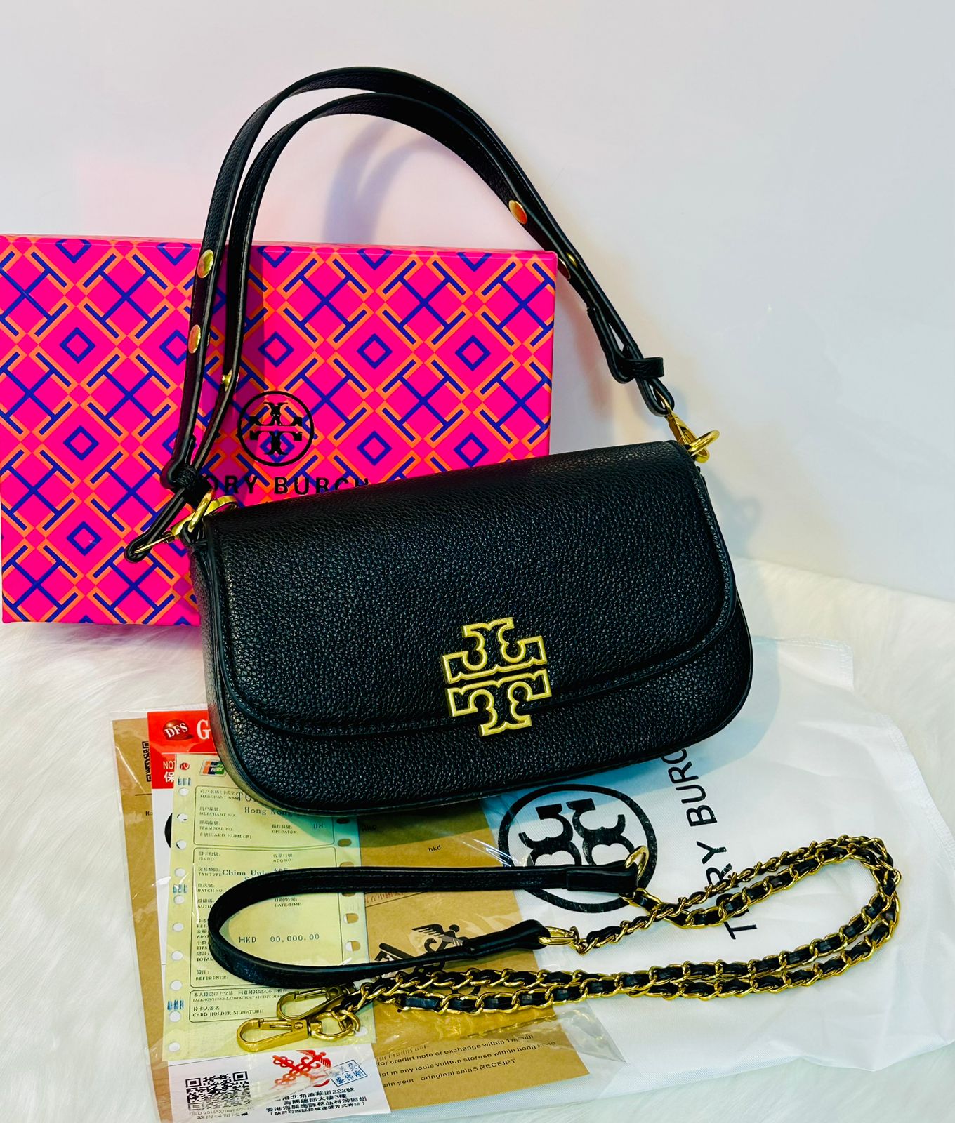 Trending Brand To-ry Bur-ch Britten Shoulder Bag for Women