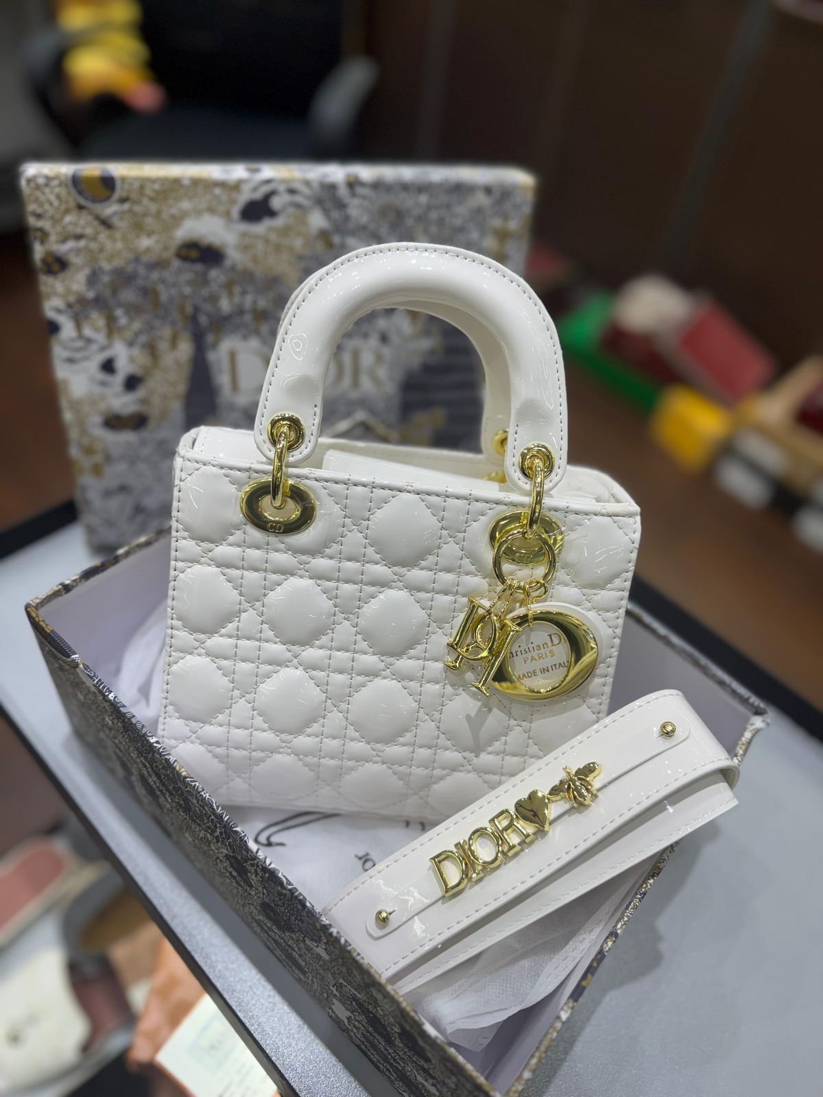 Famous Brand CD Chris-tian Di-or Lady Bag Shoulder Bag for Women