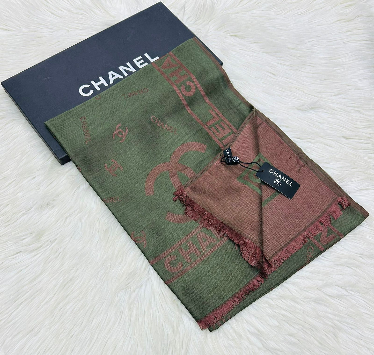 Chanl (12 colors) Pashmina Scarf for Women