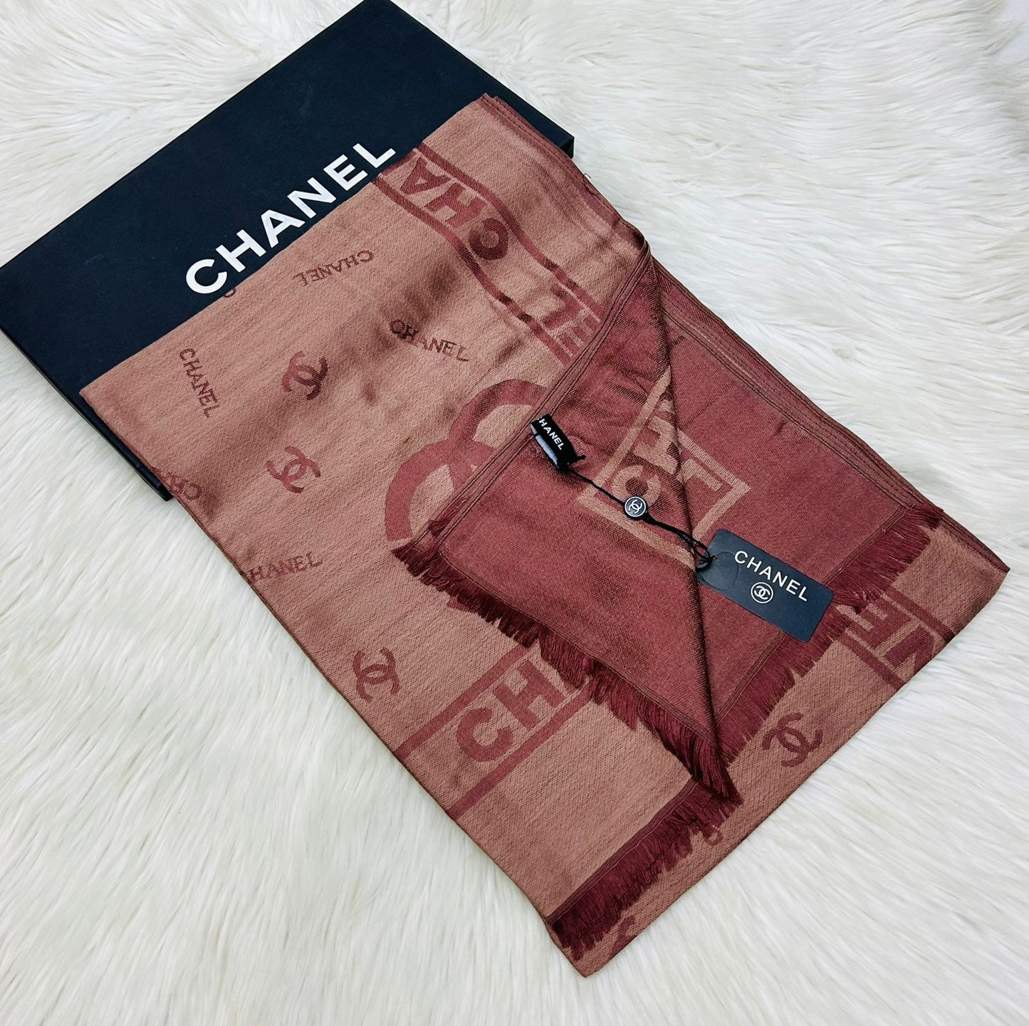 Chanl (12 colors) Pashmina Scarf for Women