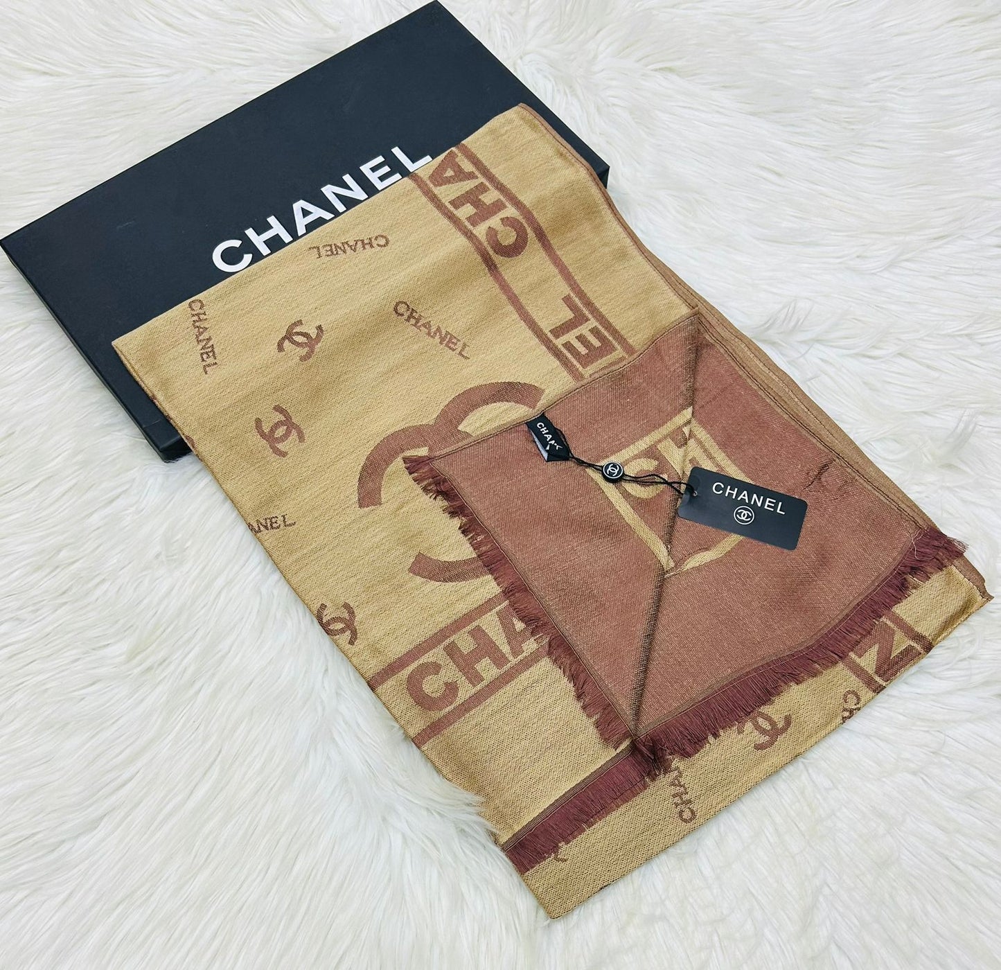Chanl (12 colors) Pashmina Scarf for Women