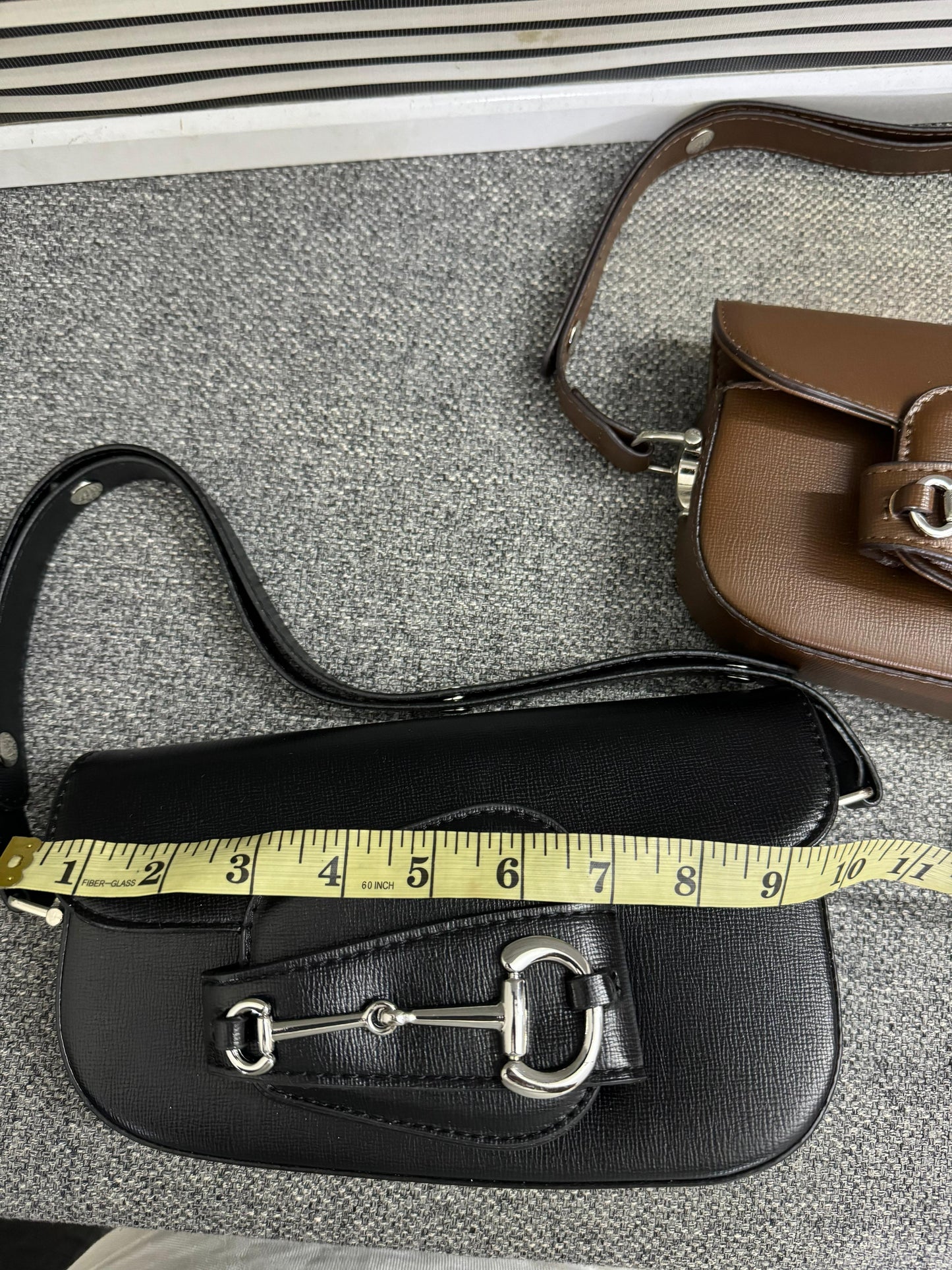 Famous Brand GG Guc-ci Horsebit 1955 Monogrammed Small Shoulder Bag for Women