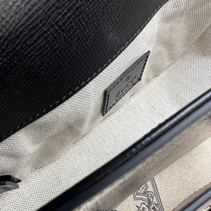 Famous Brand GG Guc-ci Horsebit 1955 Monogrammed Small Shoulder Bag for Women