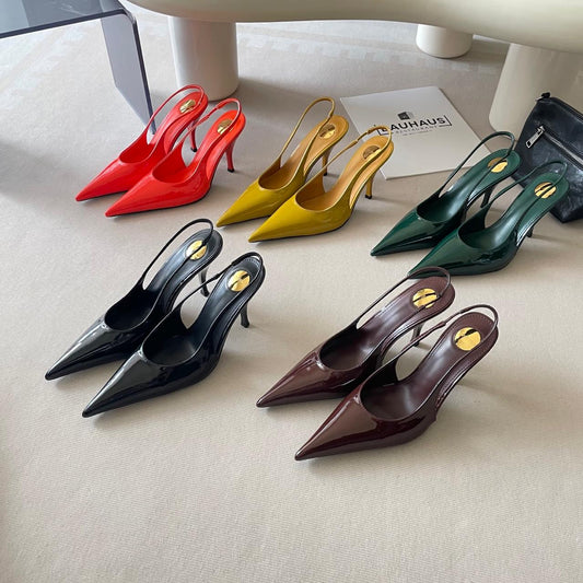 1:1 Quality YSL Yv-es Sai-nt Lau-rent Brand Heels for Women Pre-Order