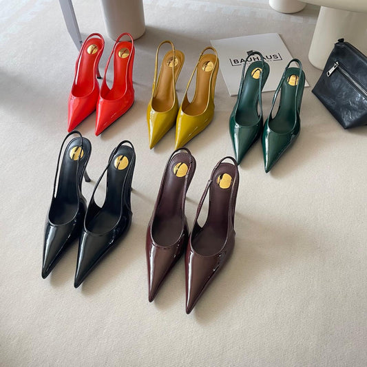 1:1 Quality YSL Yv-es Sai-nt Lau-rent Brand Heels for Women Pre-Order