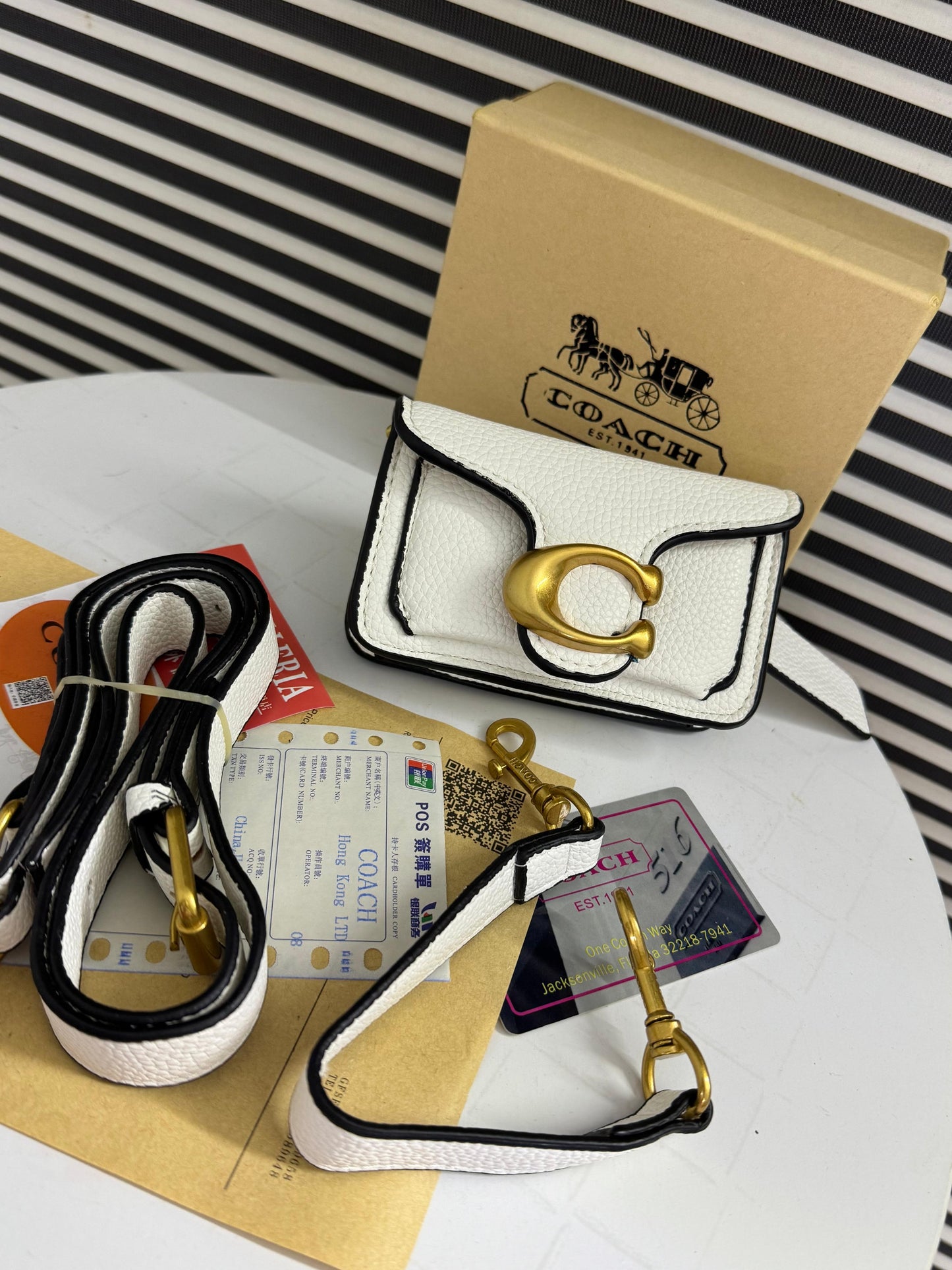 Luxury Brand Co-ach Mini Tabby 12 Shoulder bag for Women