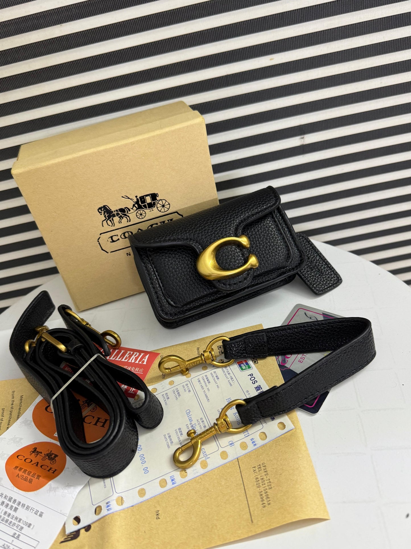 Luxury Brand Co-ach Mini Tabby 12 Shoulder bag for Women