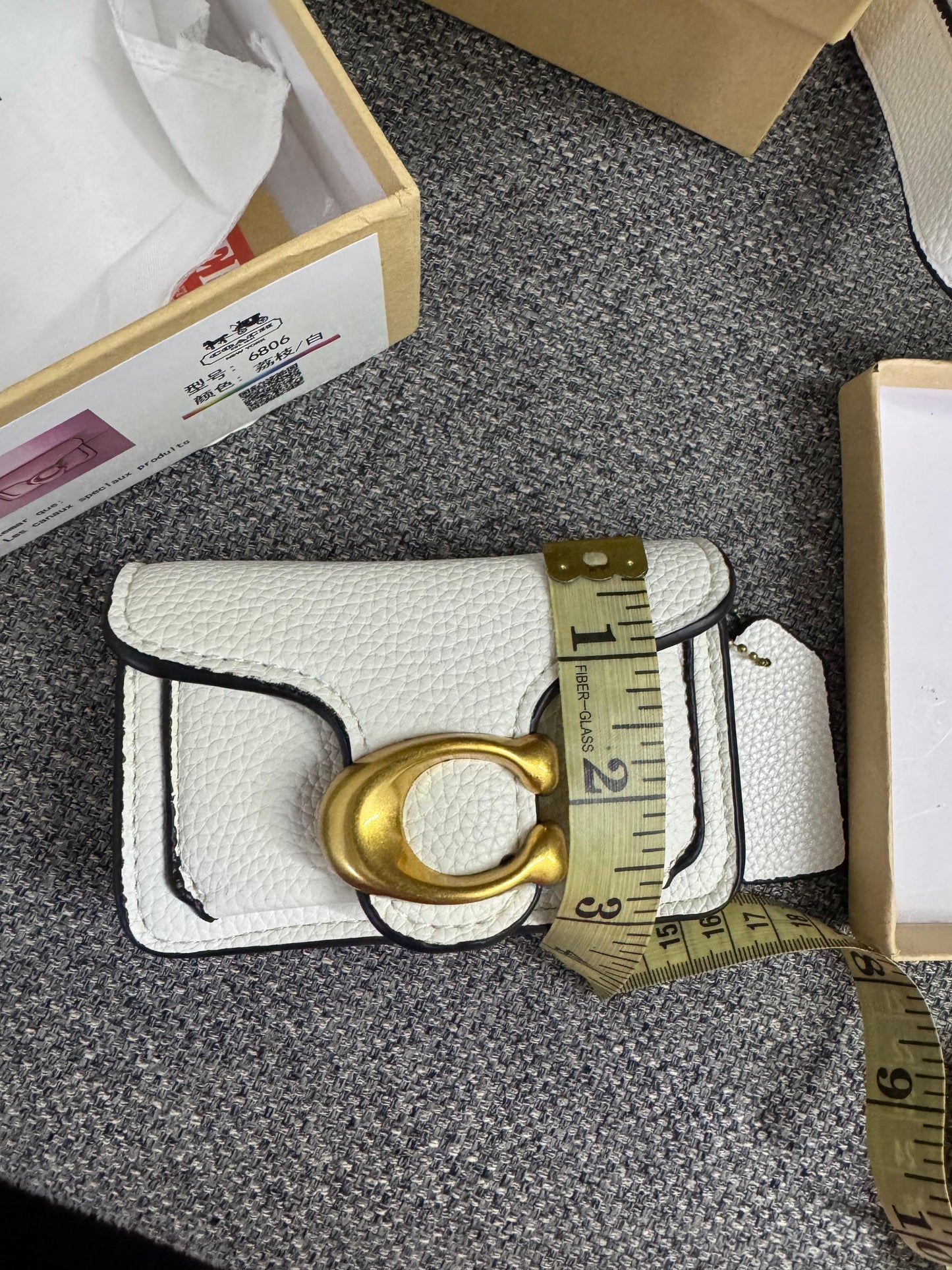 Luxury Brand Co-ach Mini Tabby 12 Shoulder bag for Women