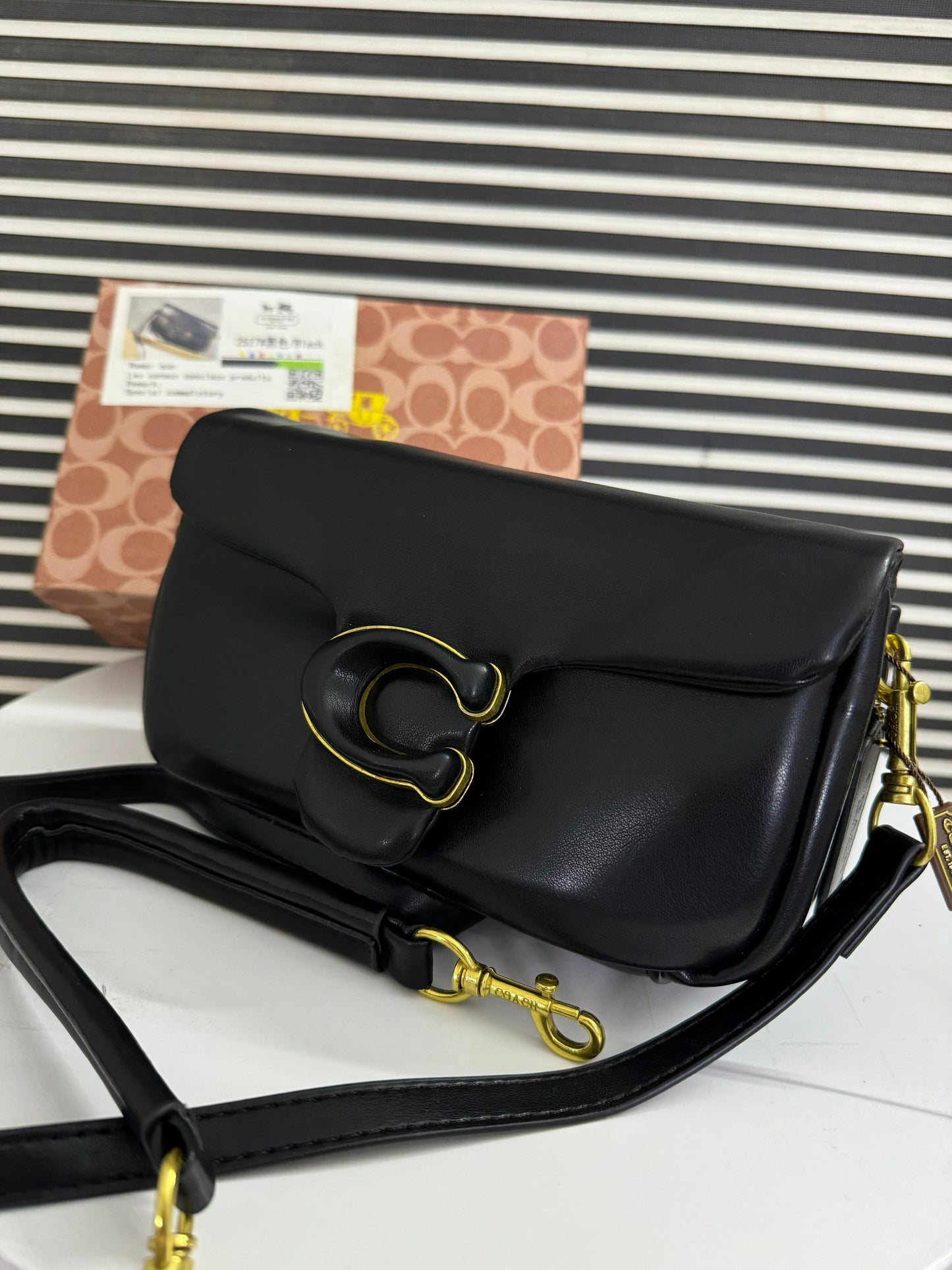 Luxury Brand Co-ach Pillow Tabby Shoulder Bag for Women