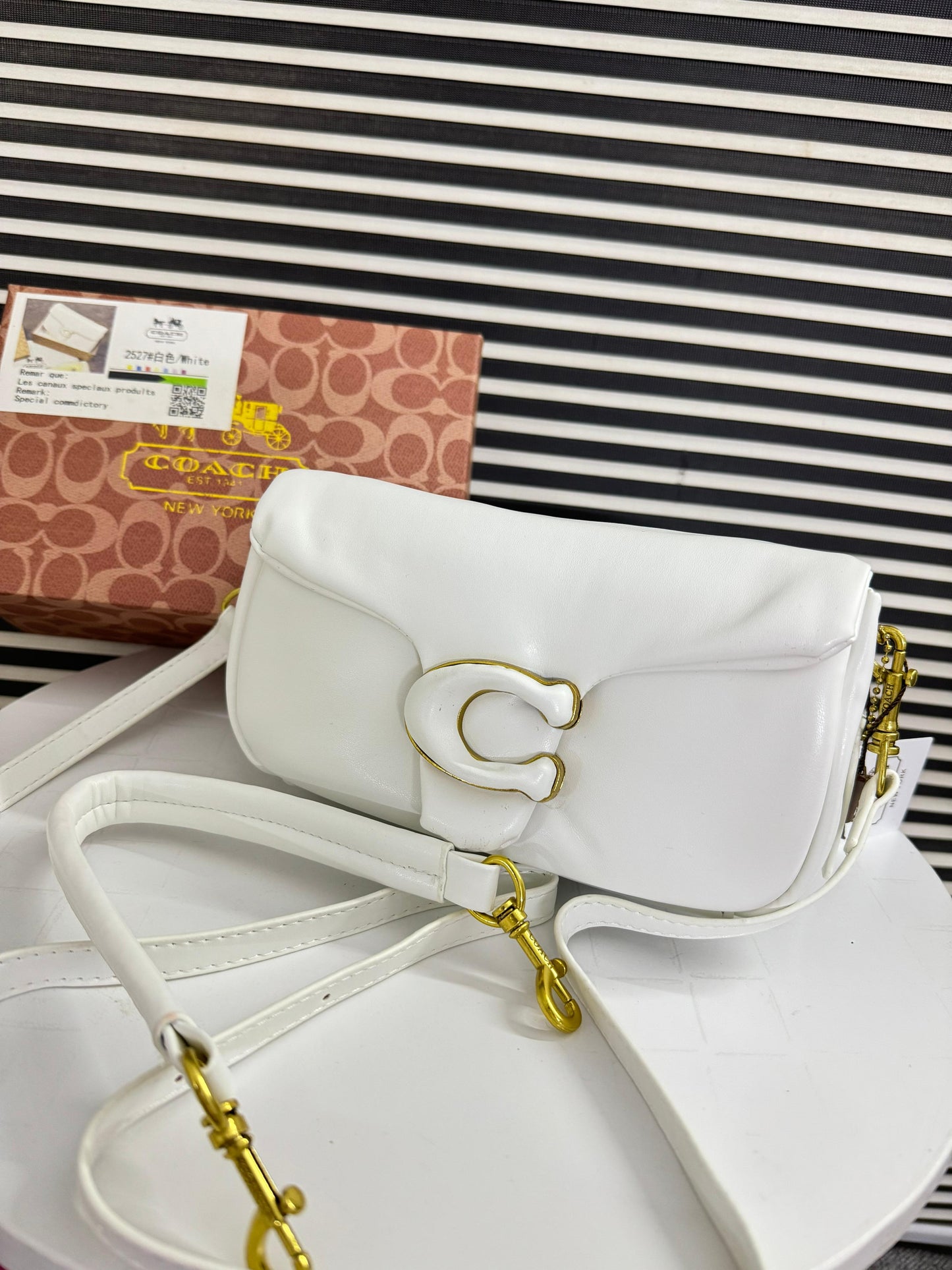 Luxury Brand Co-ach Pillow Tabby Shoulder Bag for Women