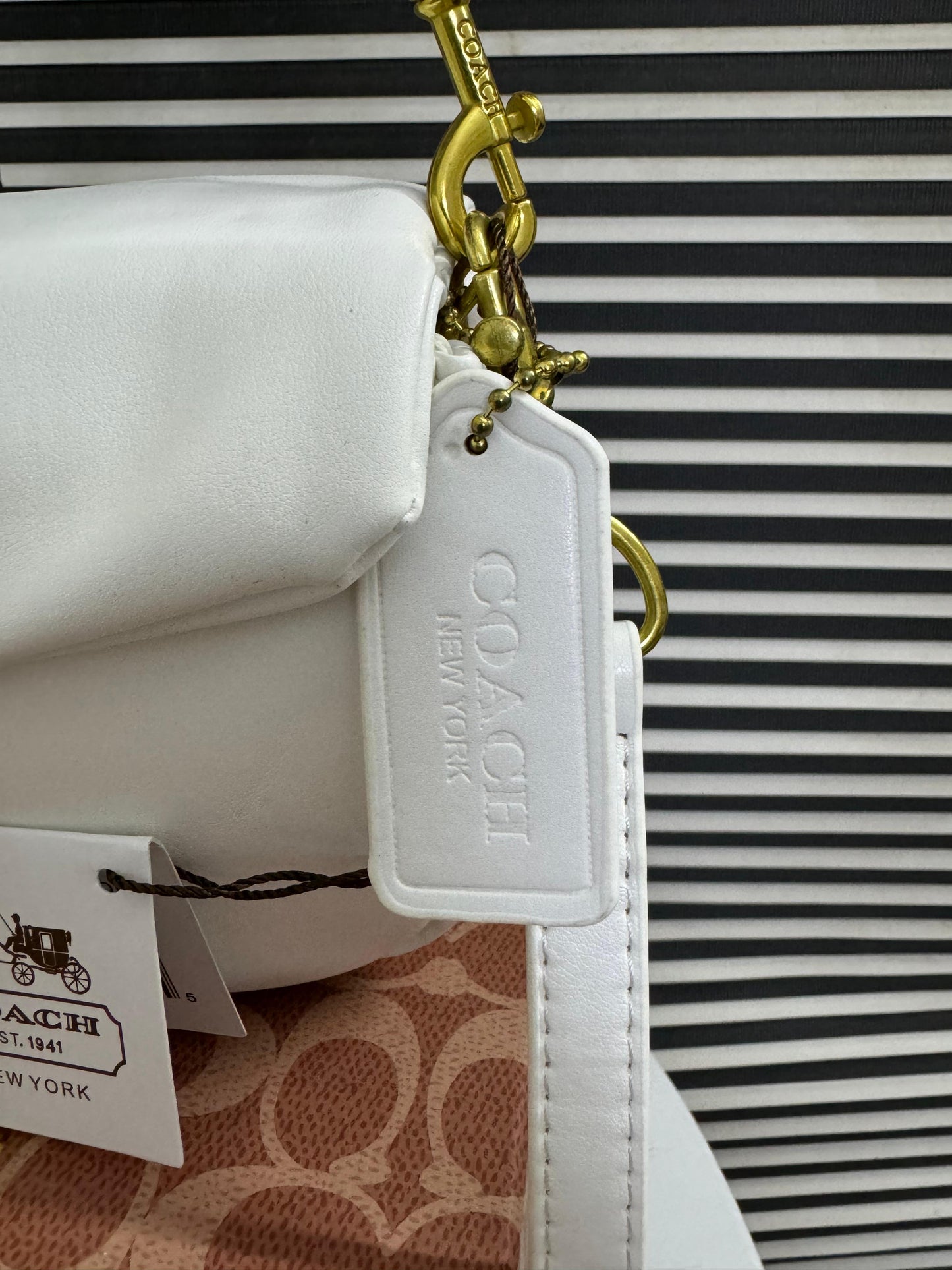 Luxury Brand Co-ach Pillow Tabby Shoulder Bag for Women