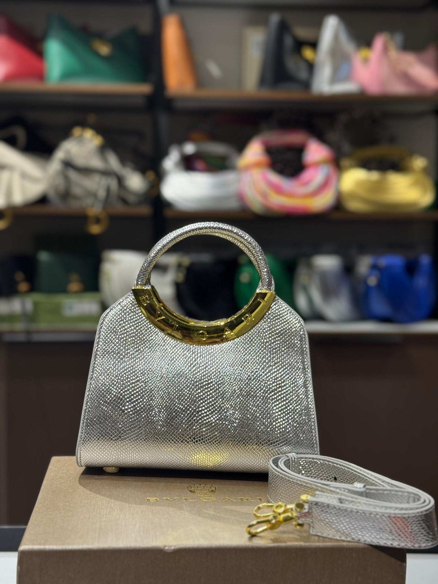 Fashion Brand Bvl-Gari Roma Shoulder Bag for Women