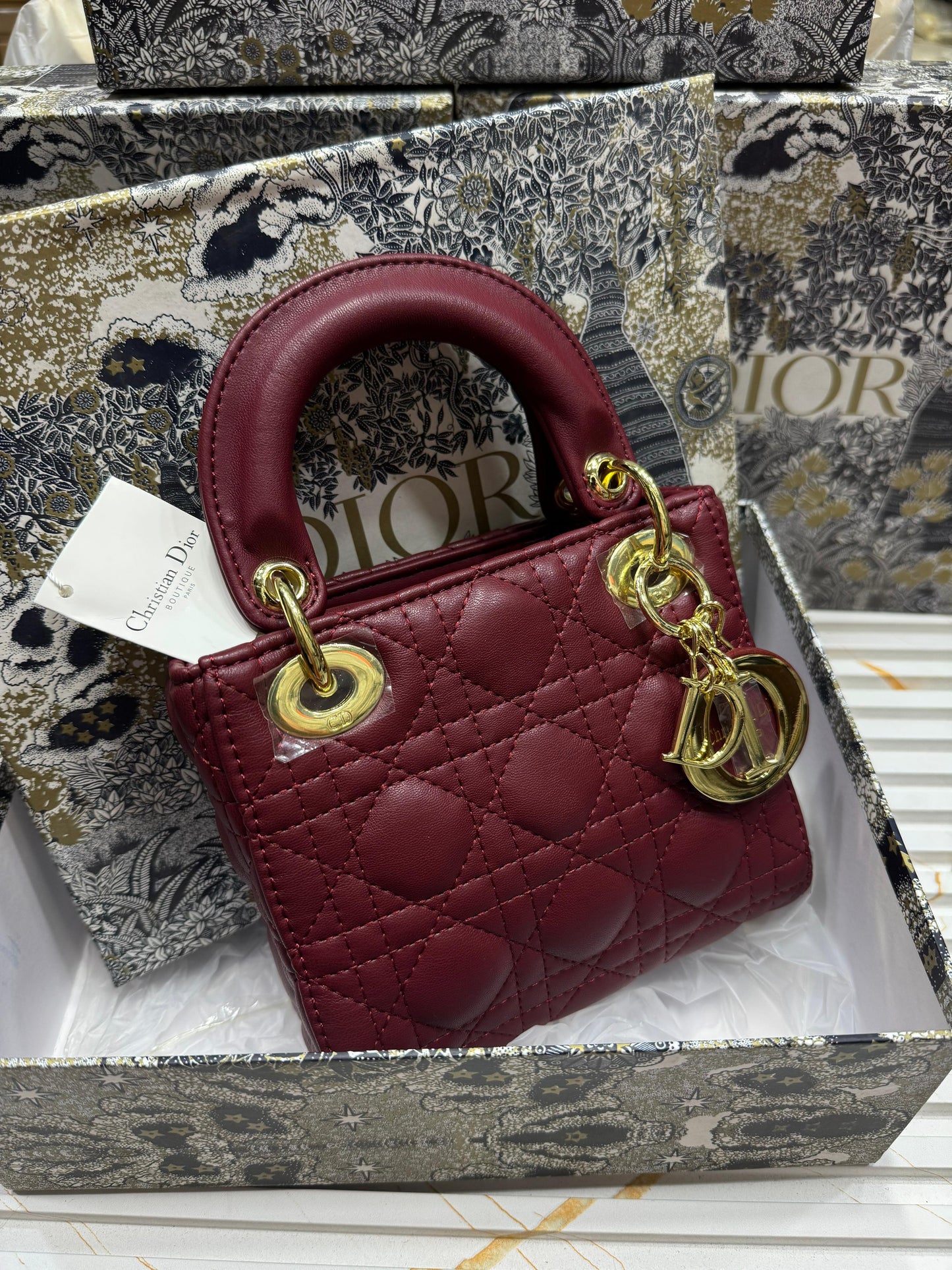 Famous Cd Di-or Lady Small size Handbag for Women