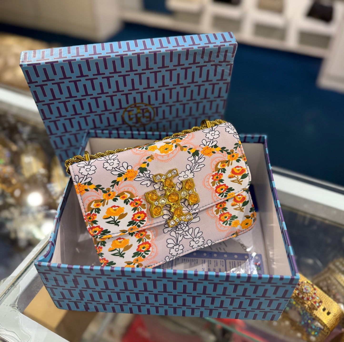 Famous TB Eleanor Shoulder Bag for Women