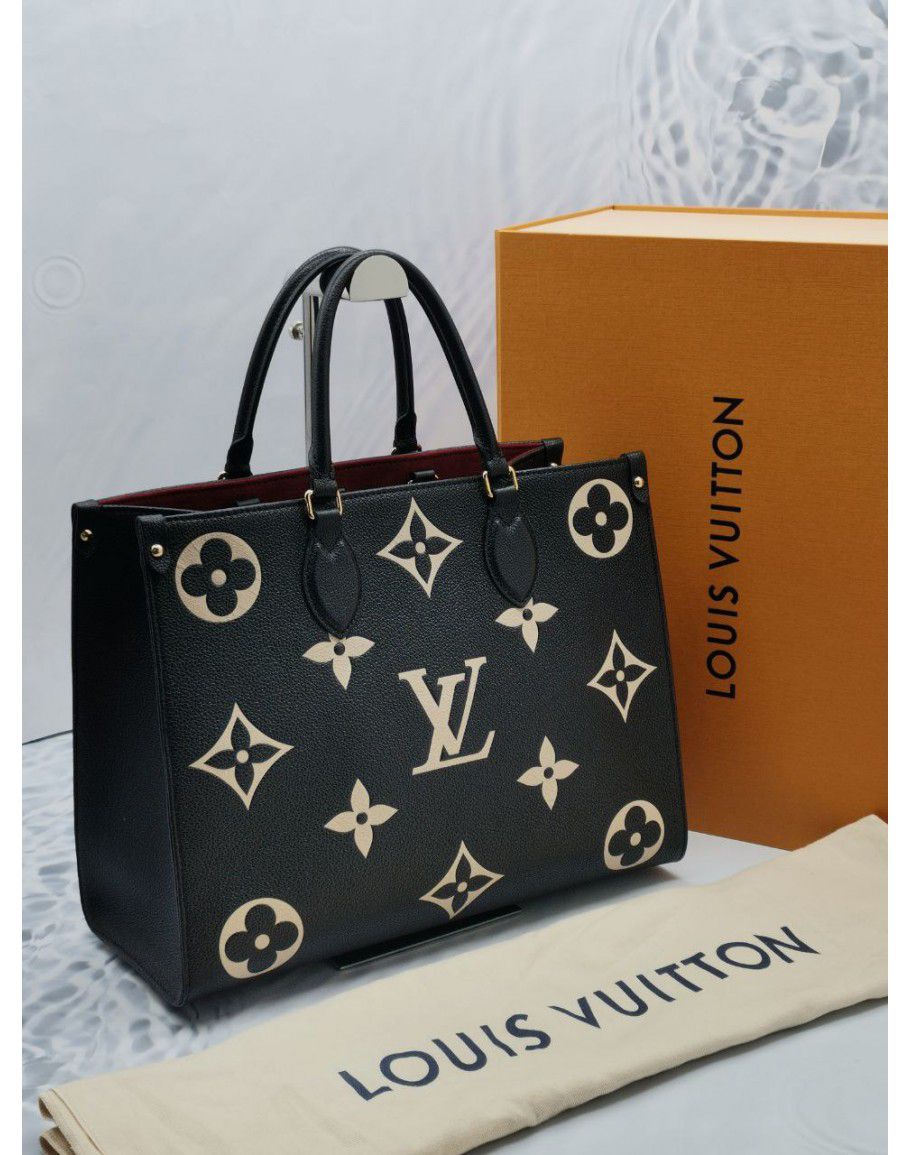 Famous L-v Lois Vitton OnTheGo GM Size Shoulder Bag for Women