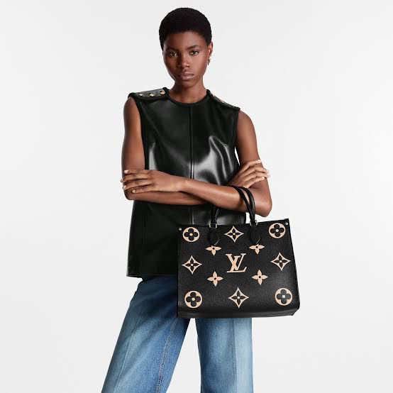 Famous L-v Lois Vitton OnTheGo GM Size Shoulder Bag for Women