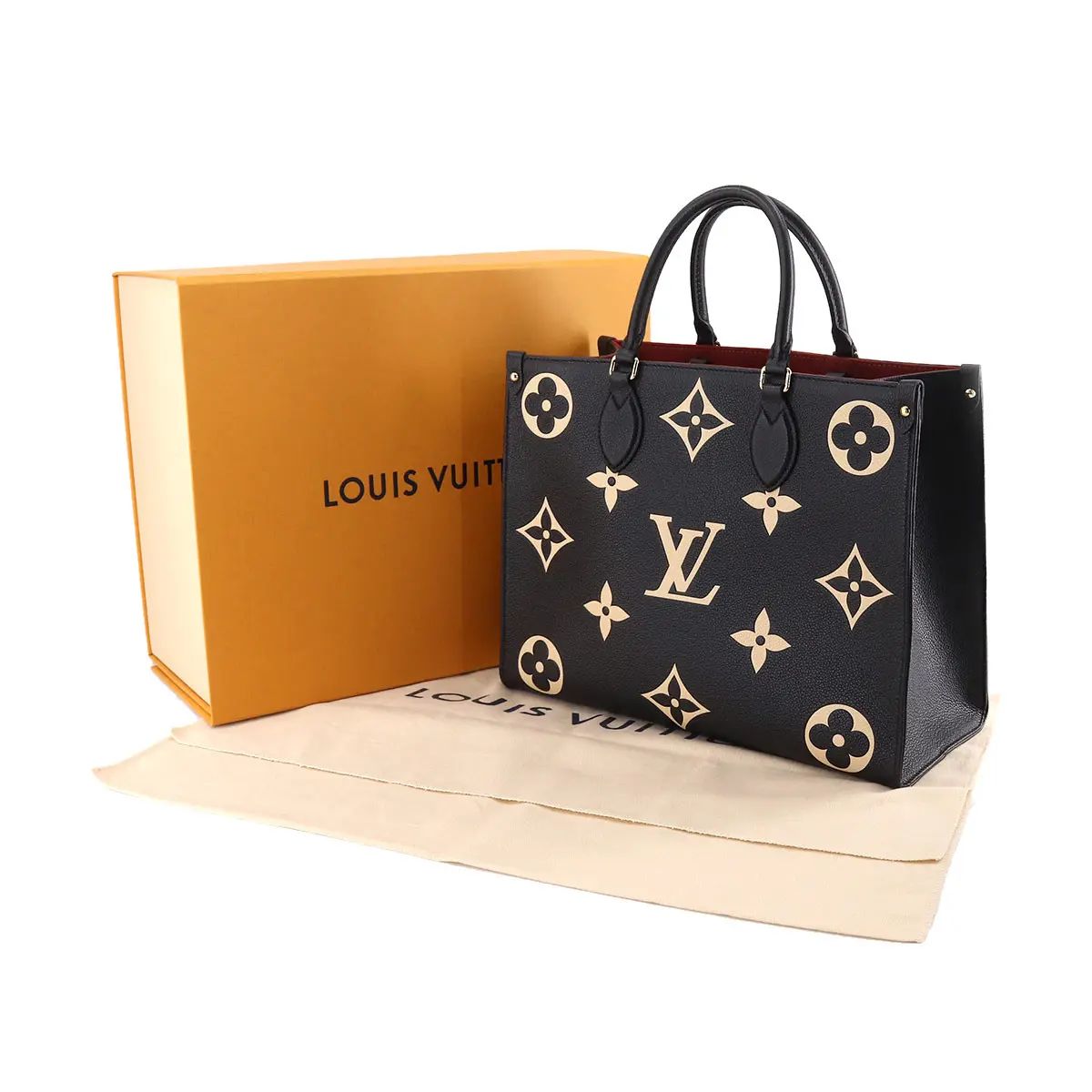 Famous L-v Lois Vitton OnTheGo GM Size Shoulder Bag for Women