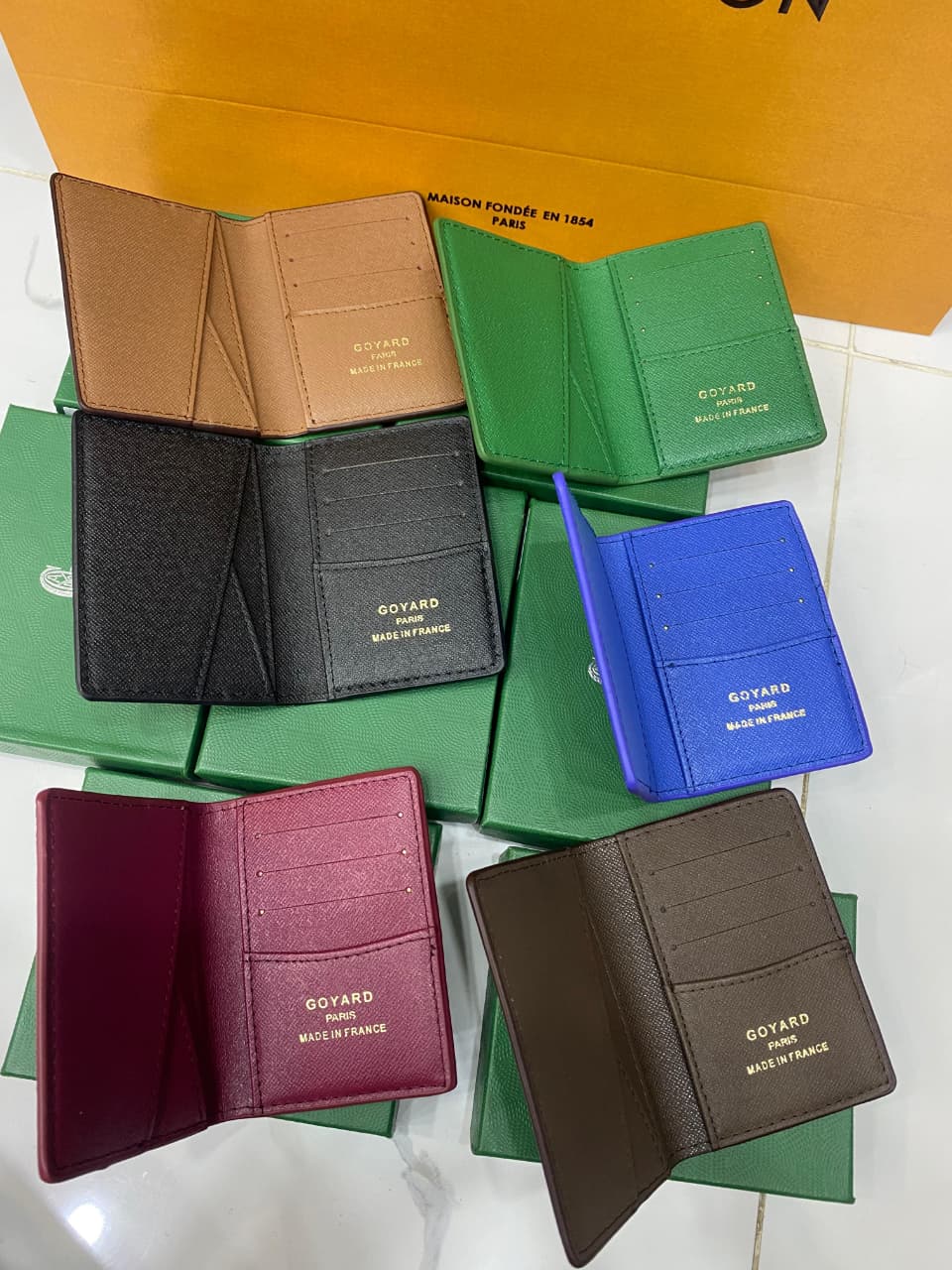 Famous Go Yard (6 colors) Card Holder and Wallet for Men and Women