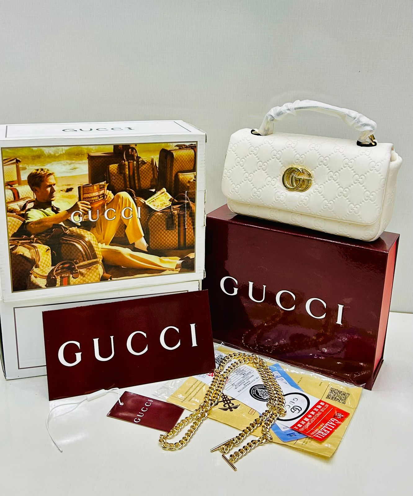 Famous G--G Guuci Milano Mini Shoulder bag for Women