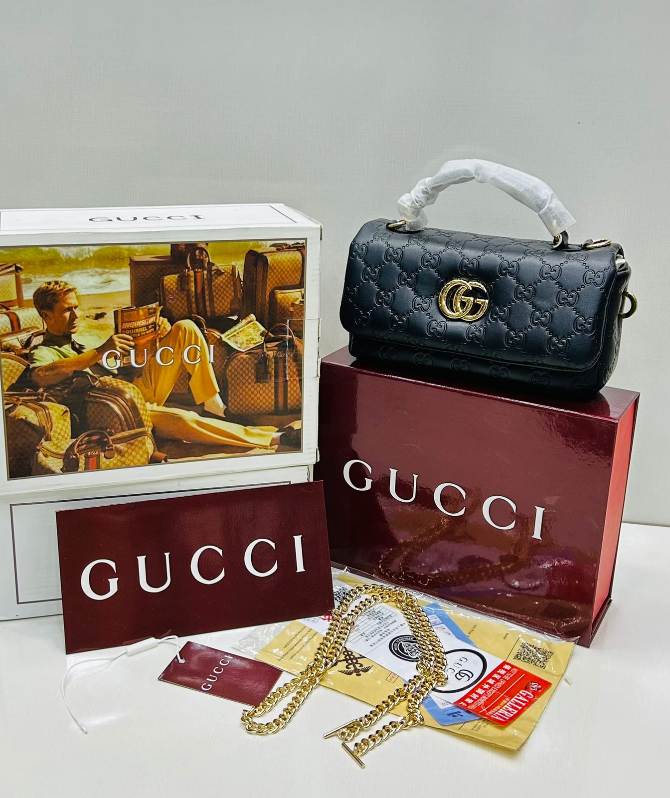 Famous G--G Guuci Milano Mini Shoulder bag for Women