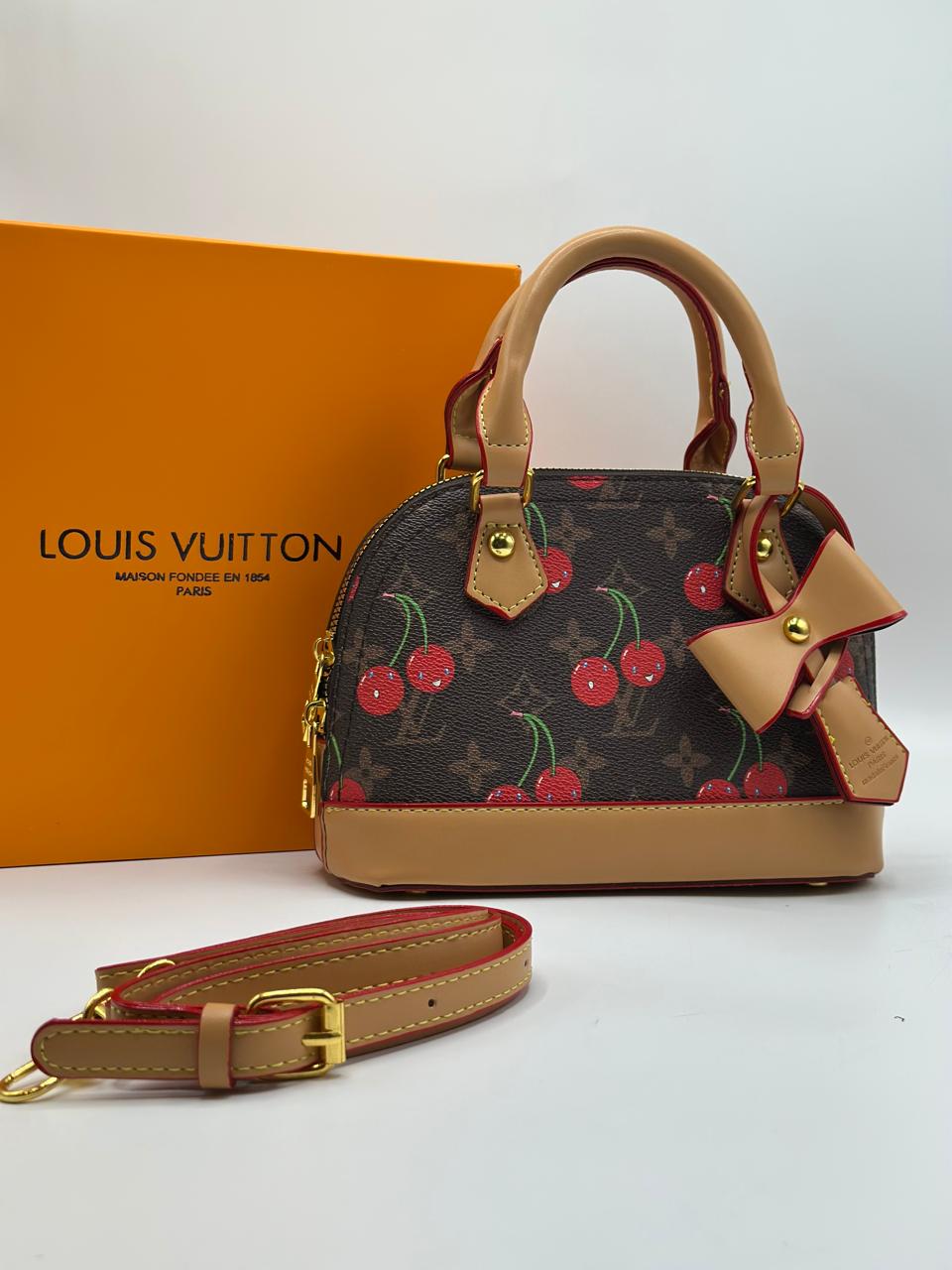 Famous Brand Lv Lou-is Vuit-ton Alma Mini Size Shoulder bag for Women