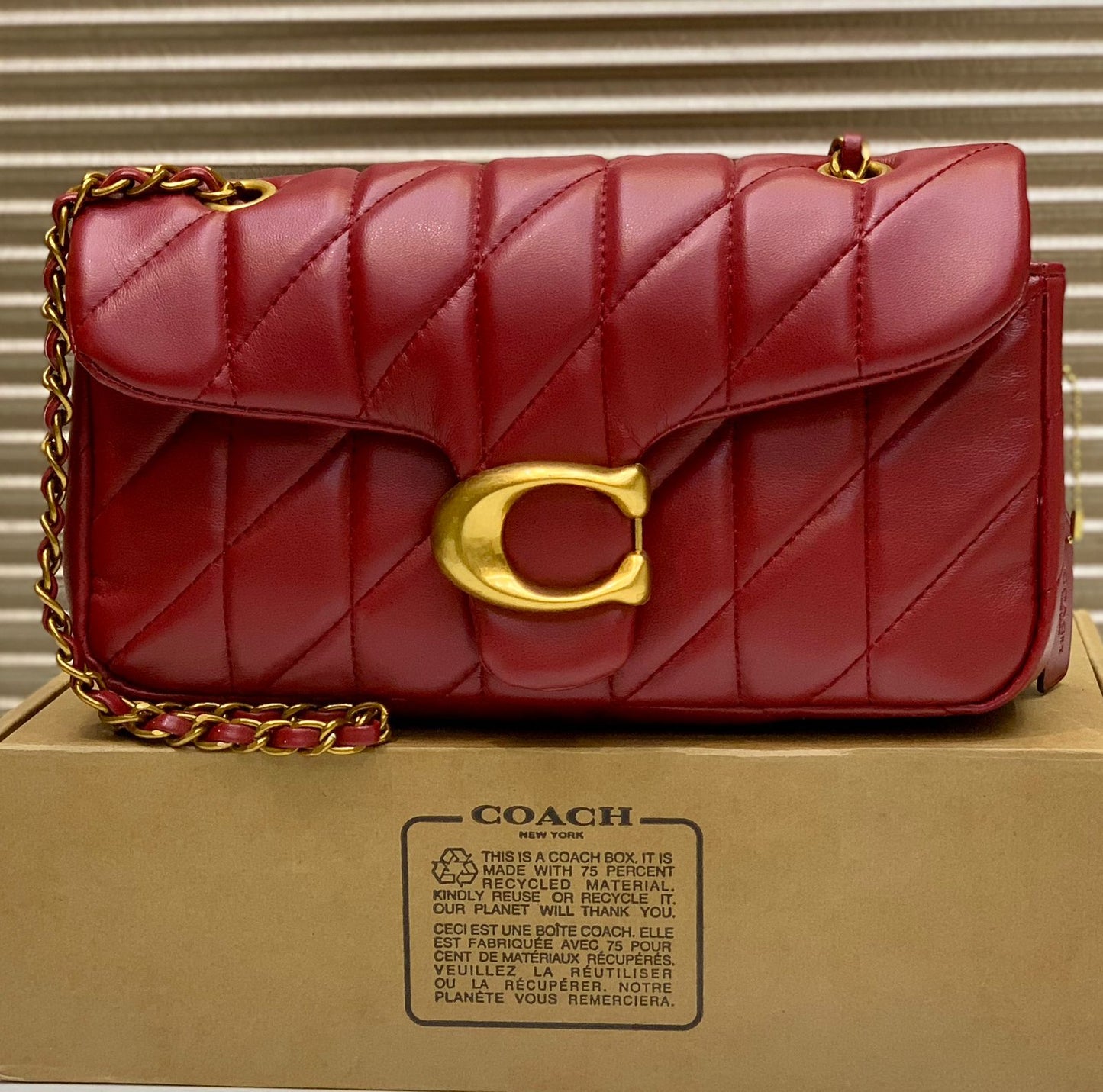 Coch Quilted Tabby 26 Shoulder bag for Women