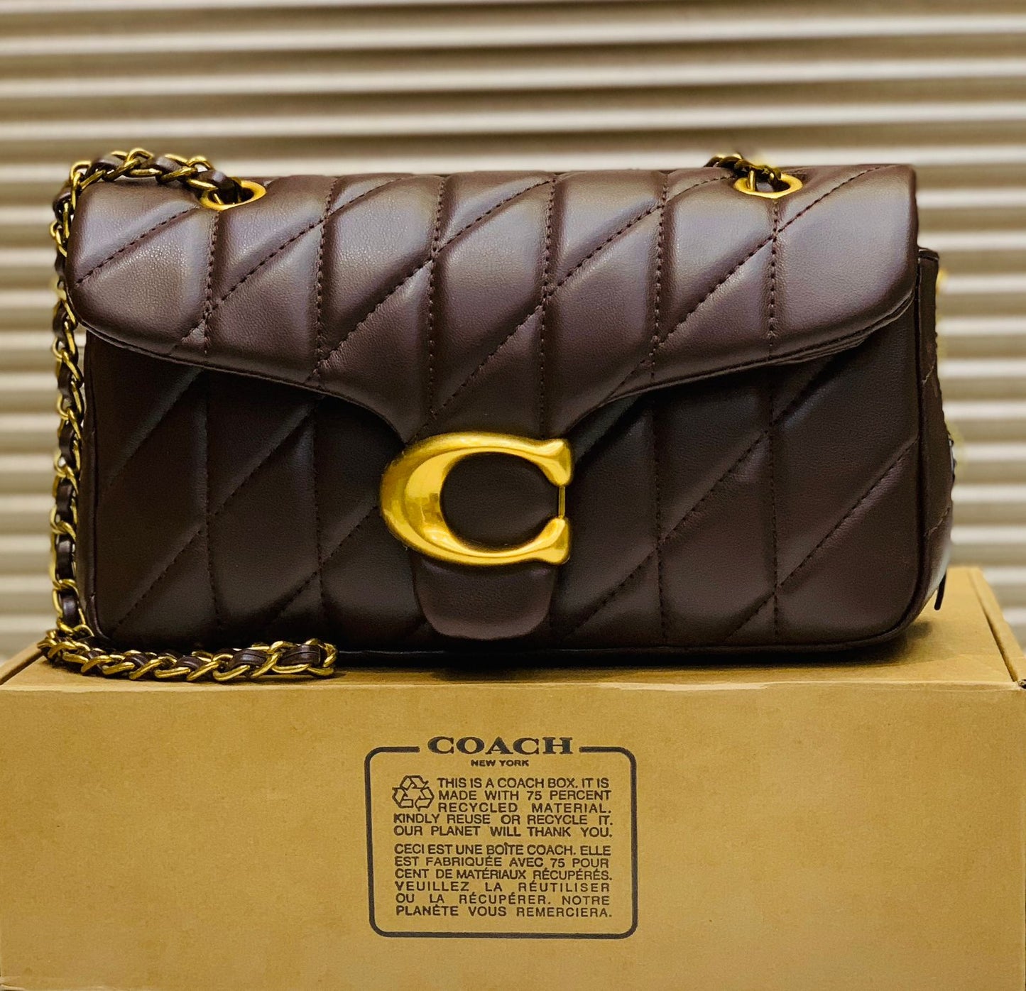 Coch Quilted Tabby 26 Shoulder bag for Women