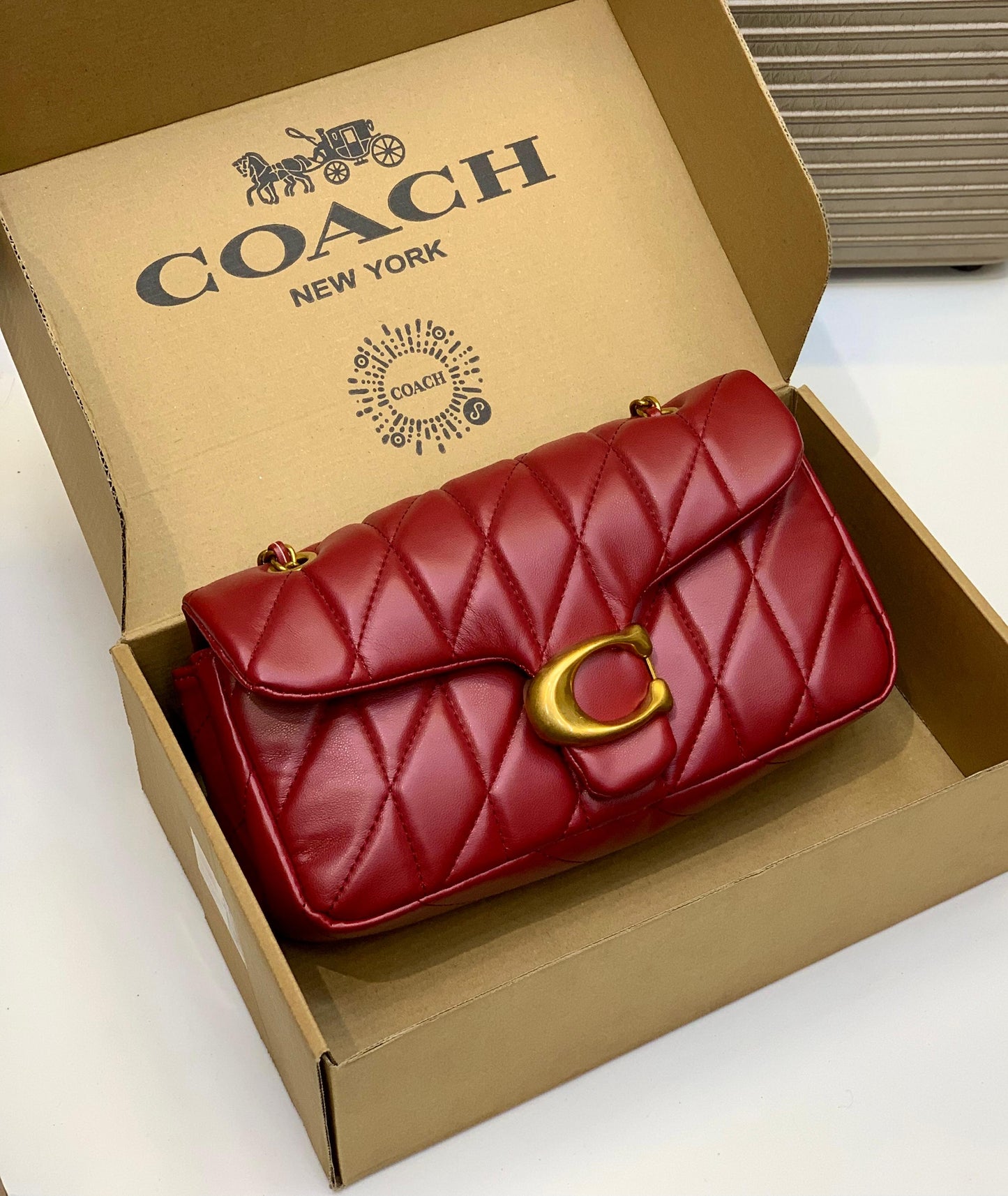 Coch Quilted Tabby 26 Shoulder bag for Women