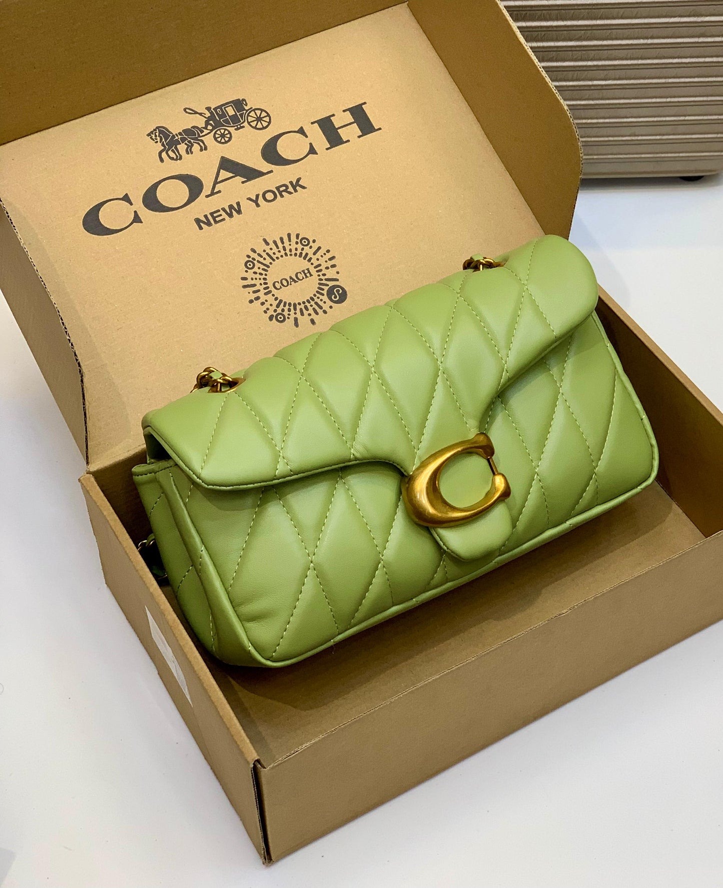 Coch Quilted Tabby 26 Shoulder bag for Women