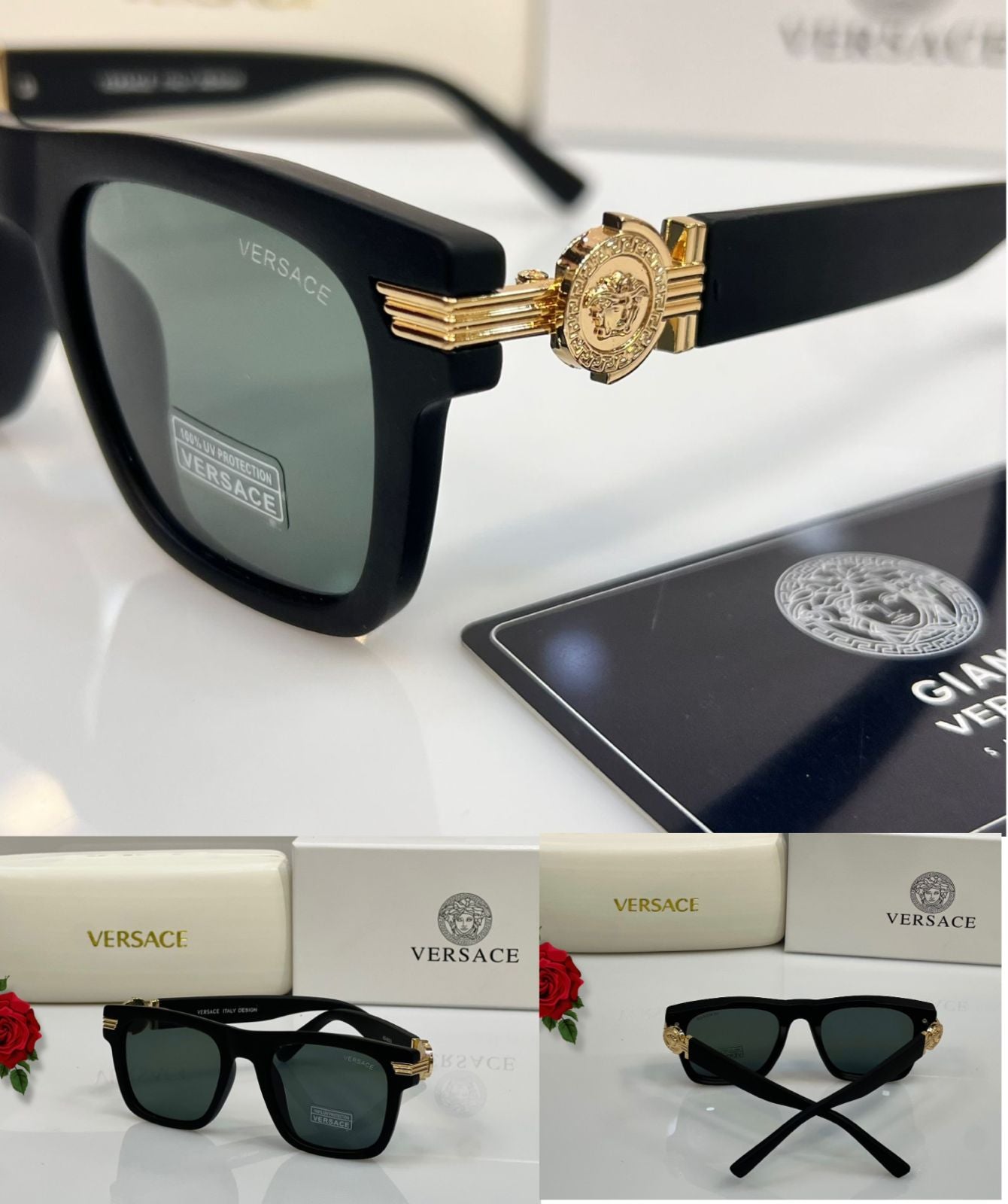 Ver-sace Sunglasses for Men and Women