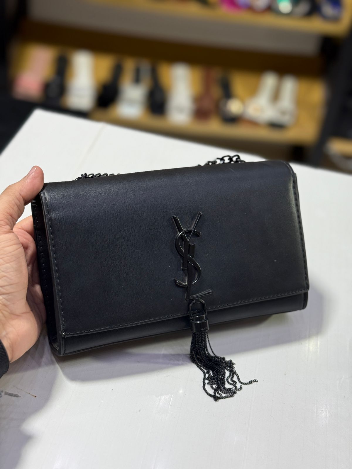 Y-S-L Crossbody bag with Tussle for Women