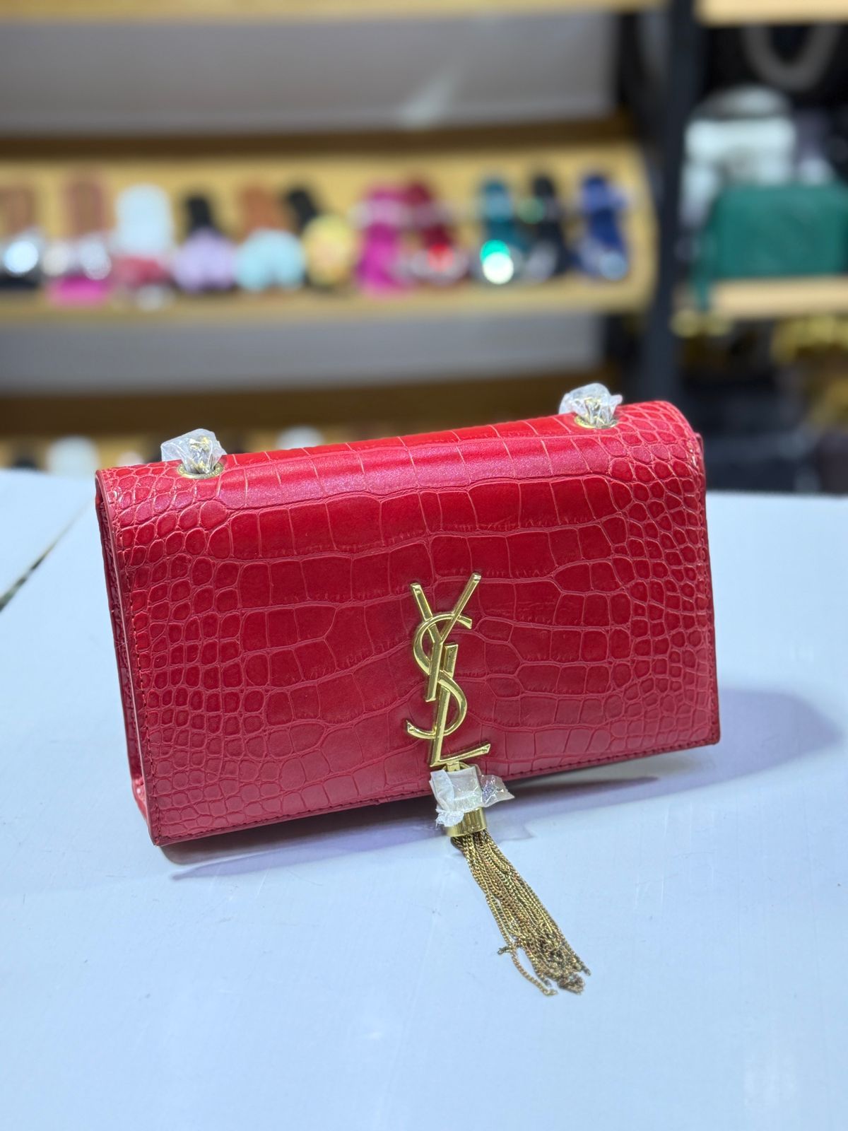 Y-S-L Crossbody bag with Tussle for Women