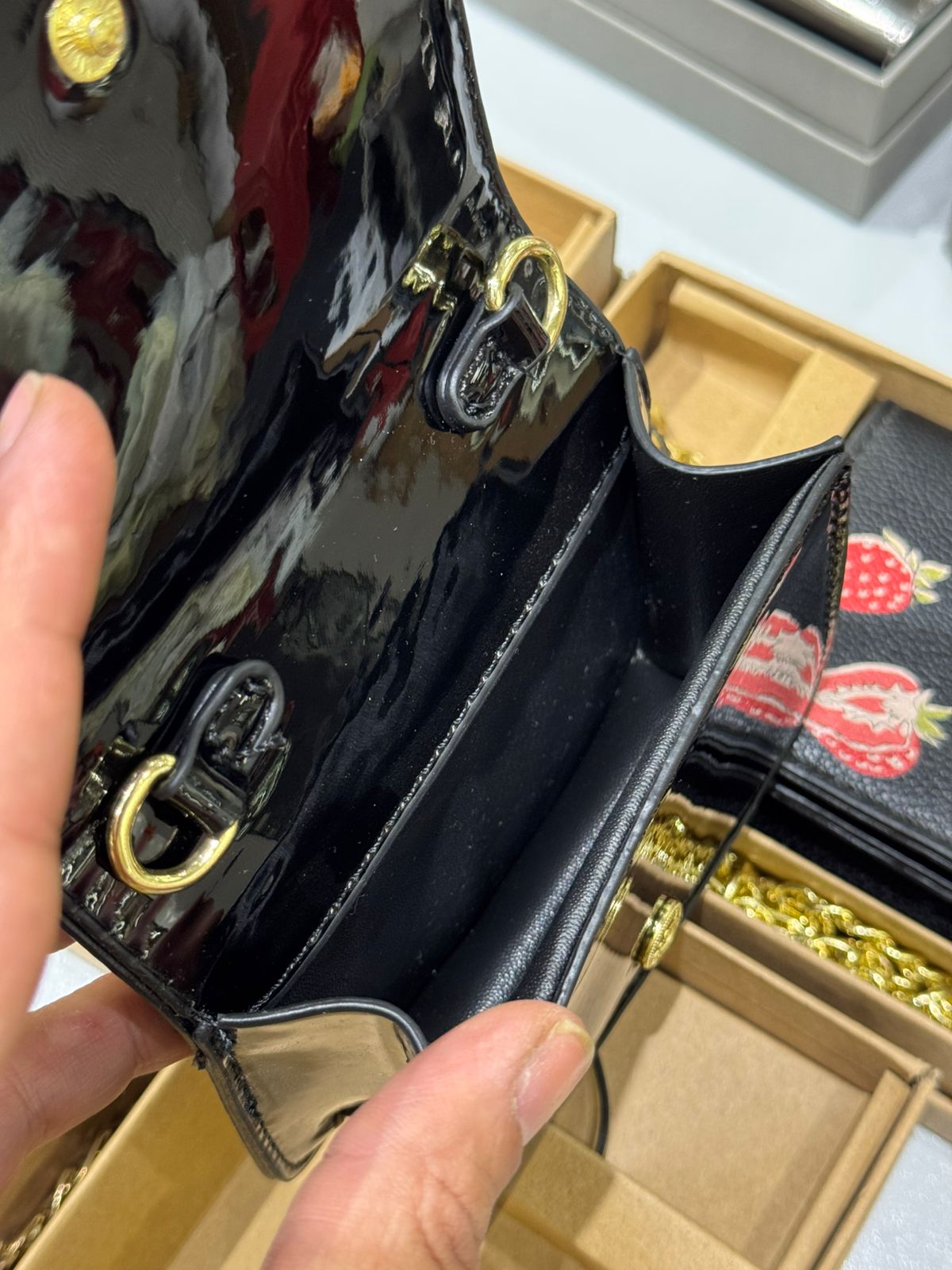 Coa-ch Wallet with Two Keyrings for Women