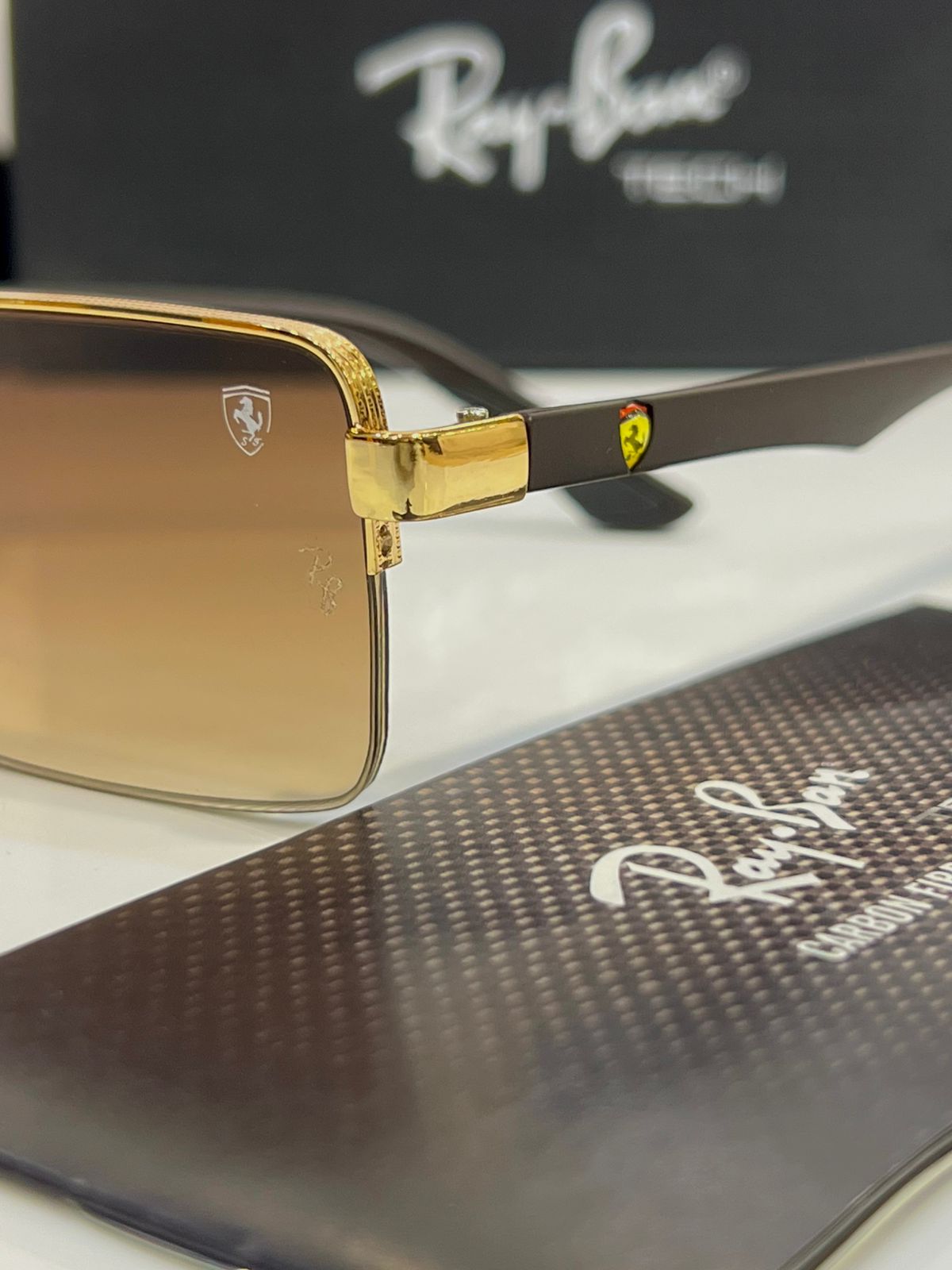 Ray Ben x Ferrari Special Edition Sunglasses for Men