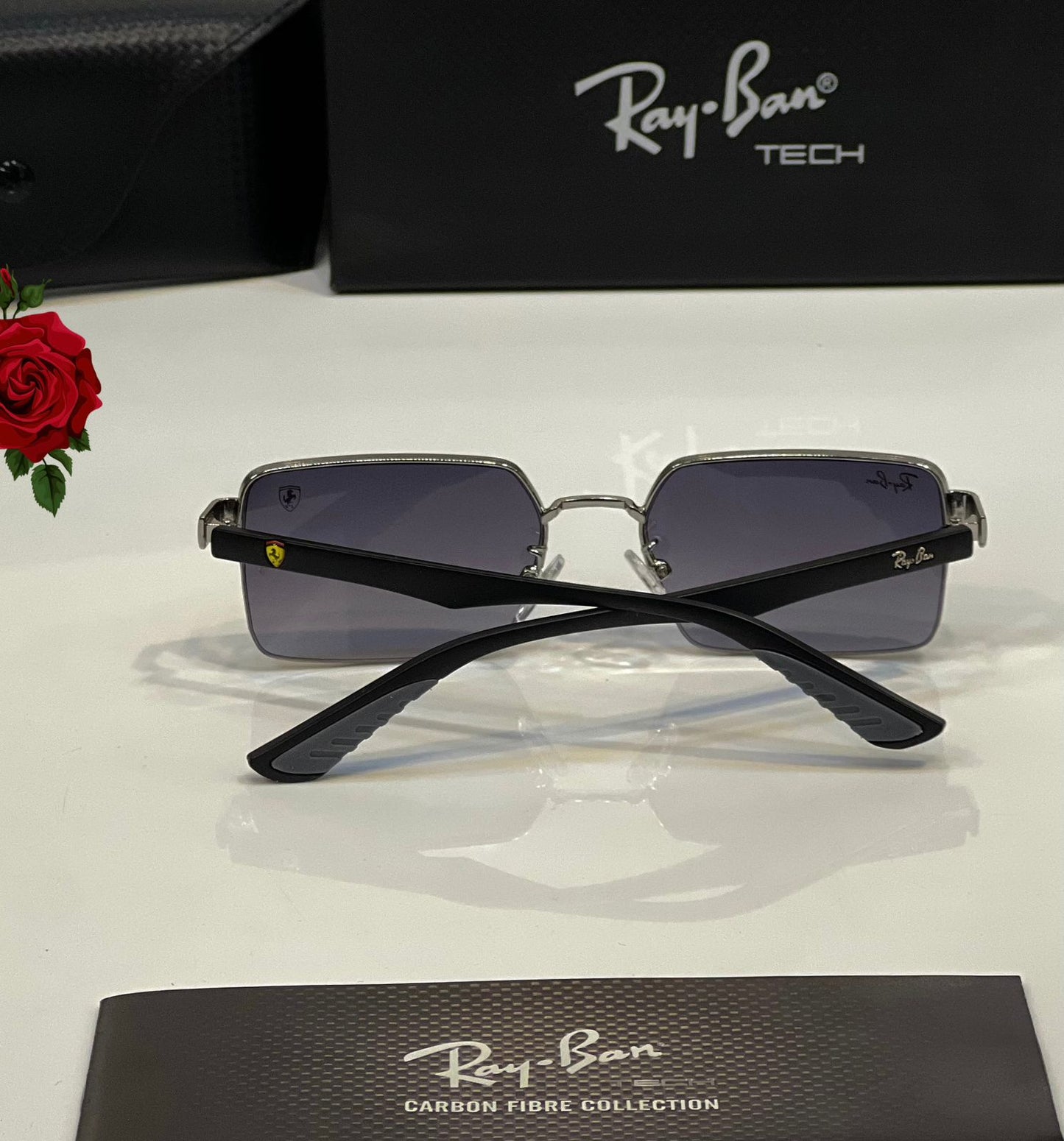 Ray Ben x Ferrari Special Edition Sunglasses for Men