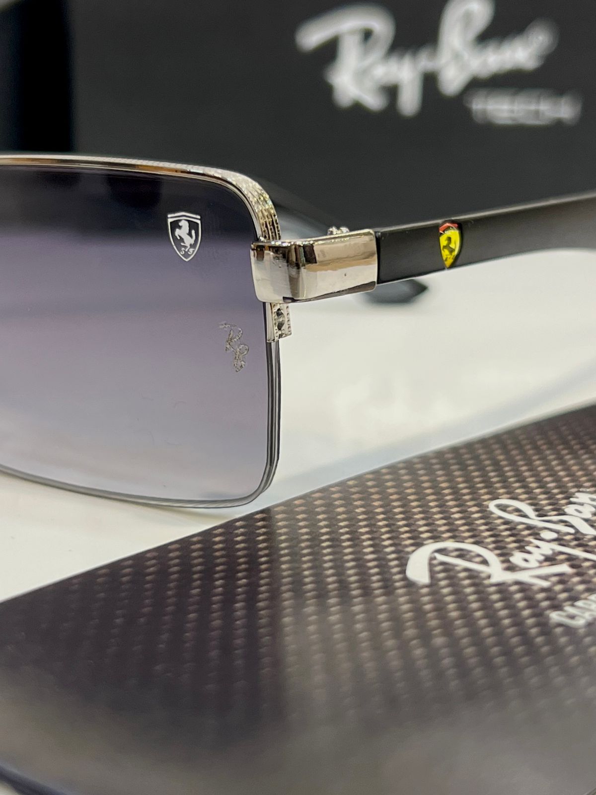 Ray Ben x Ferrari Special Edition Sunglasses for Men