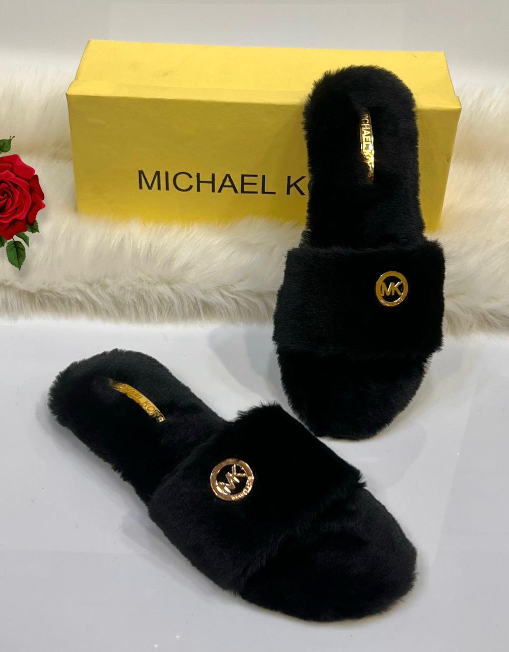 MK Furr SLippers for Women
