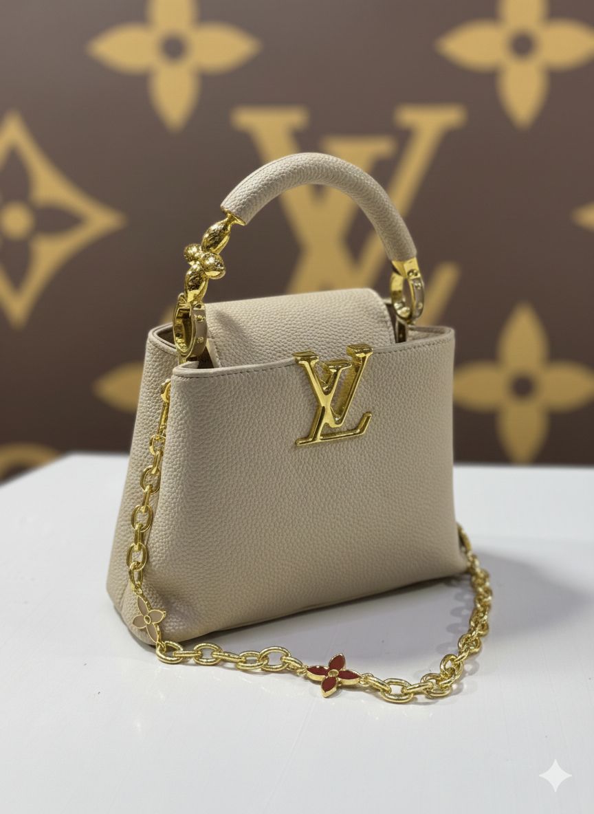Famous LvE Capucines Mini Handbag for Women
