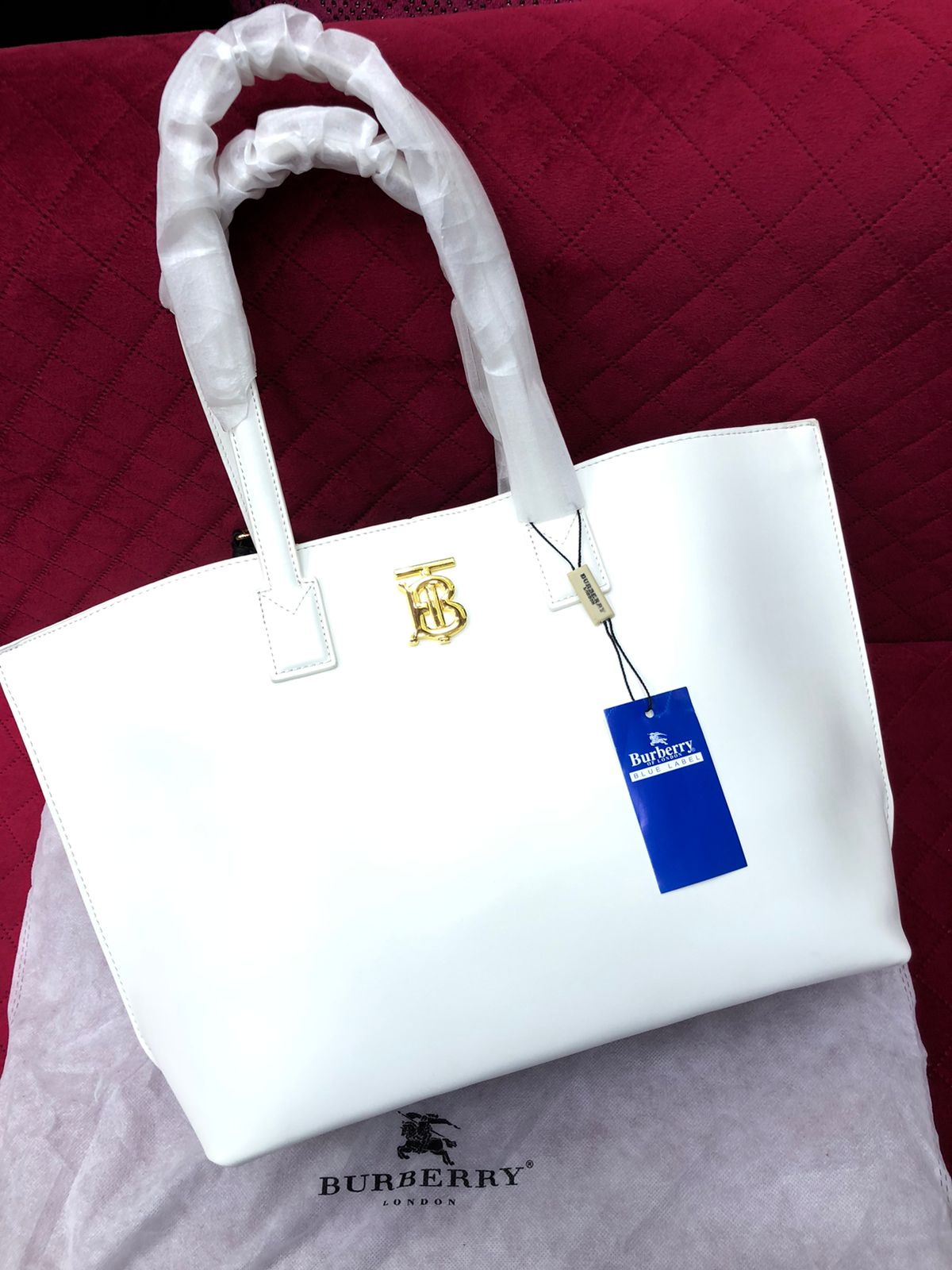 Bur-Berry Tote Bag for Women