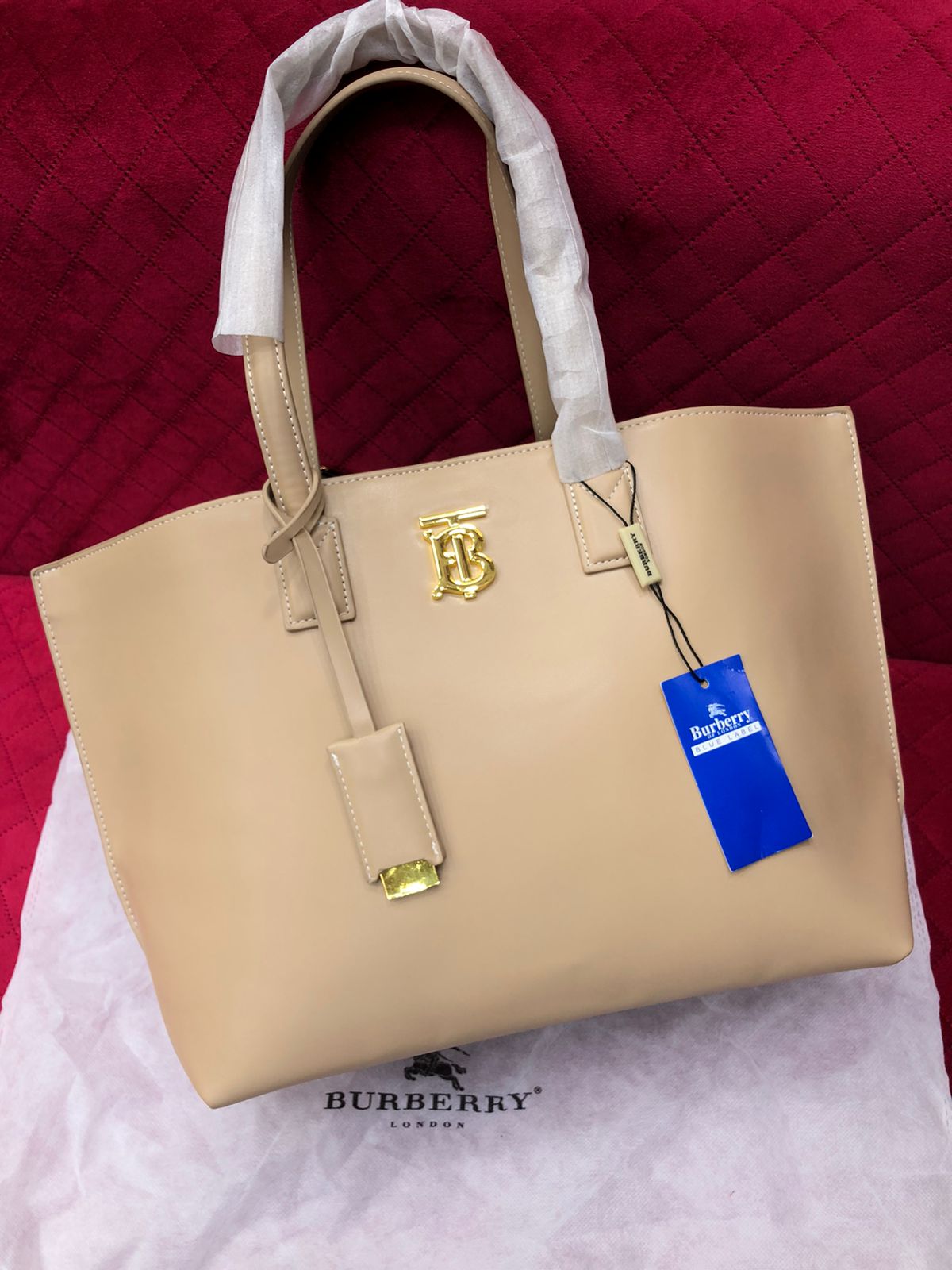 Bur-Berry Tote Bag for Women