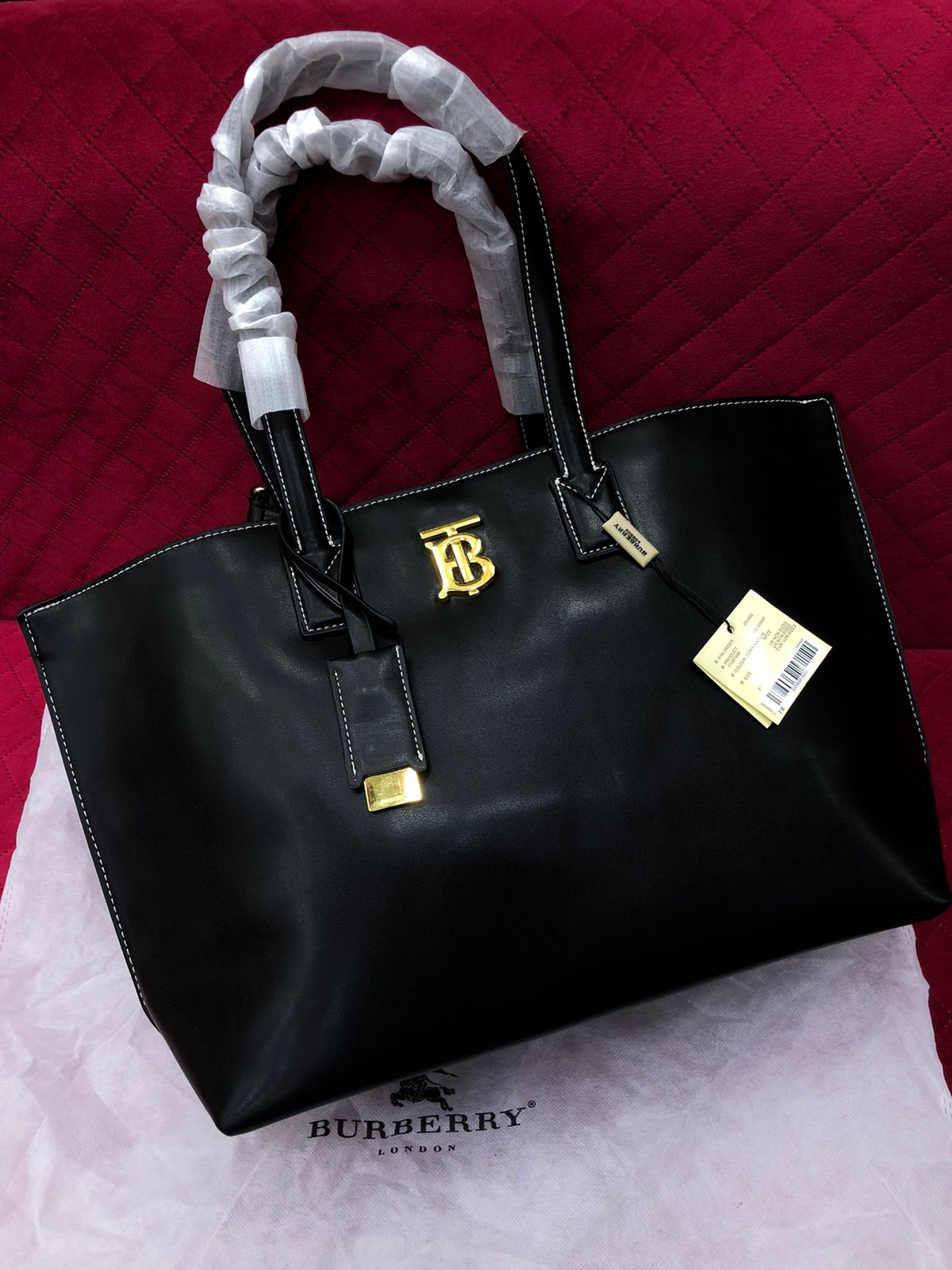 Bur-Berry Tote Bag for Women