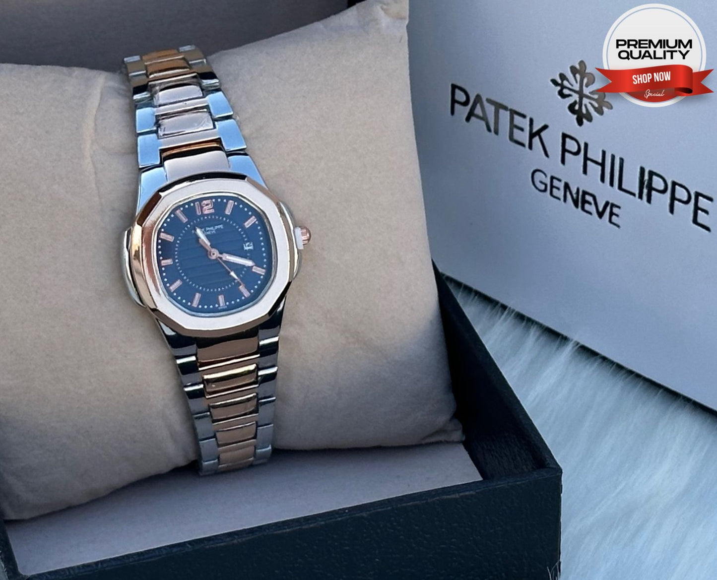 Patek Philippe Nautilus Diamonds Watch for Women