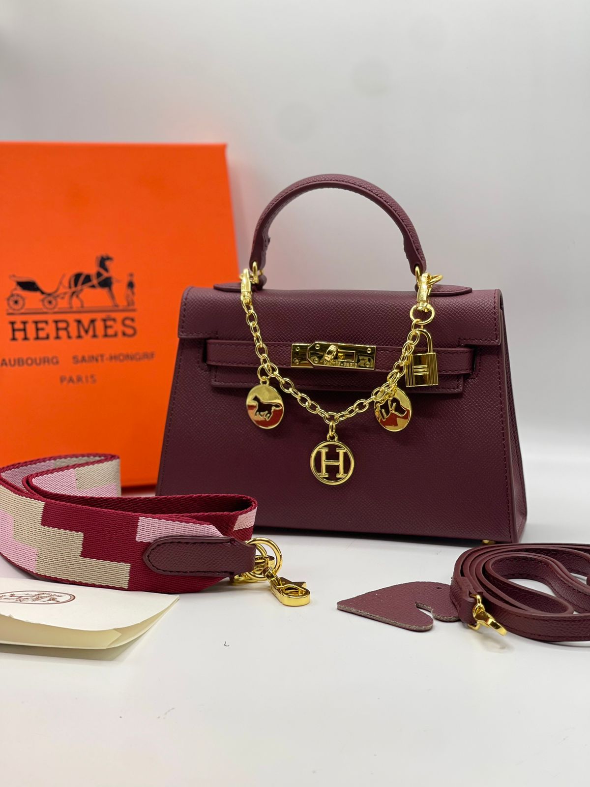 Hrms Kelly 20cm Mini Handbag for Women