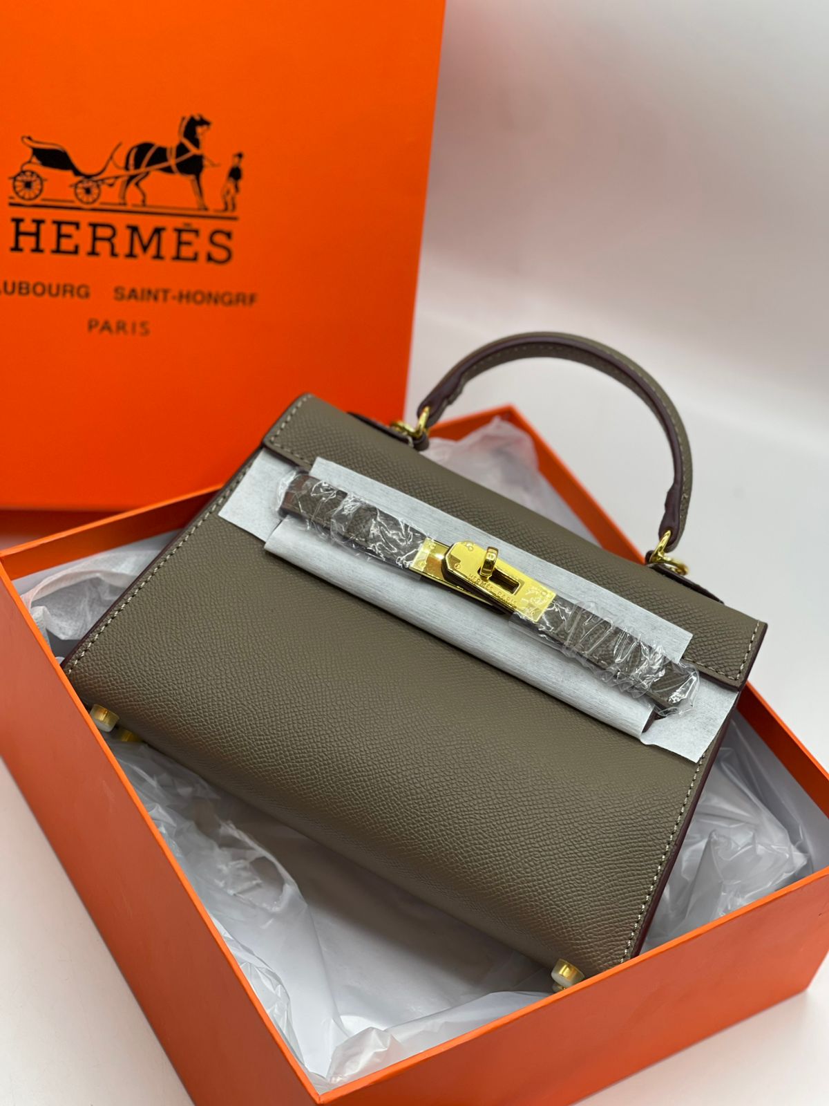 Hrms Kelly 20cm Mini Handbag for Women